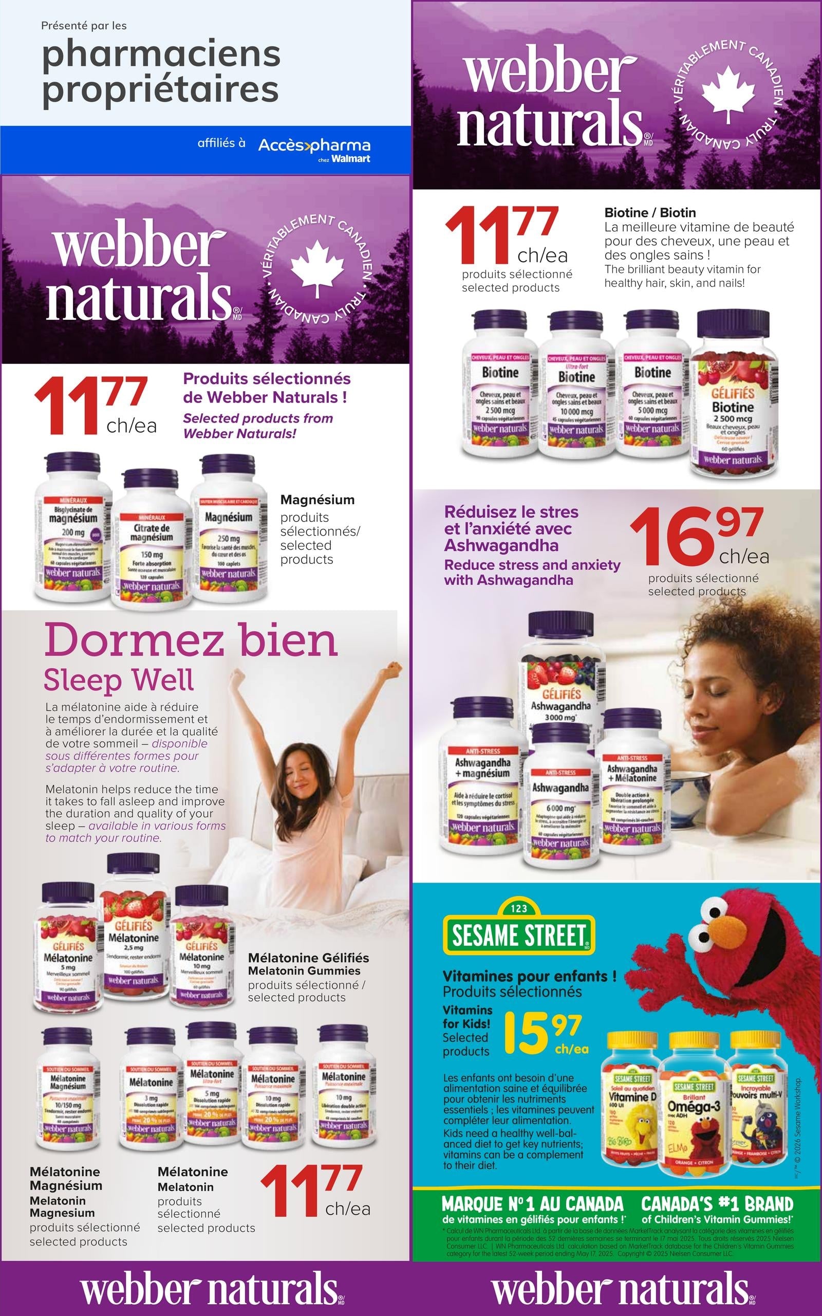 Circulaire Accès Pharma Walmart — page 4, du 1 au 14 octobre 2026