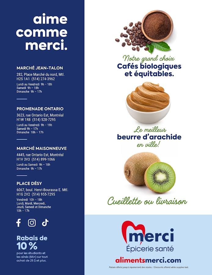 Circulaire Les Aliments Merci — page 6, du 4 au 30 septembre 2026