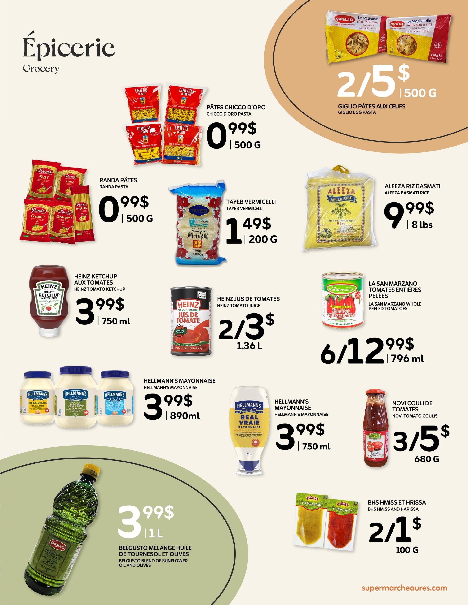 Circulaire Aurès — Supermarché maghrébin Supermarche Maghrebin — page 3, du 1 au 7 octobre 2026