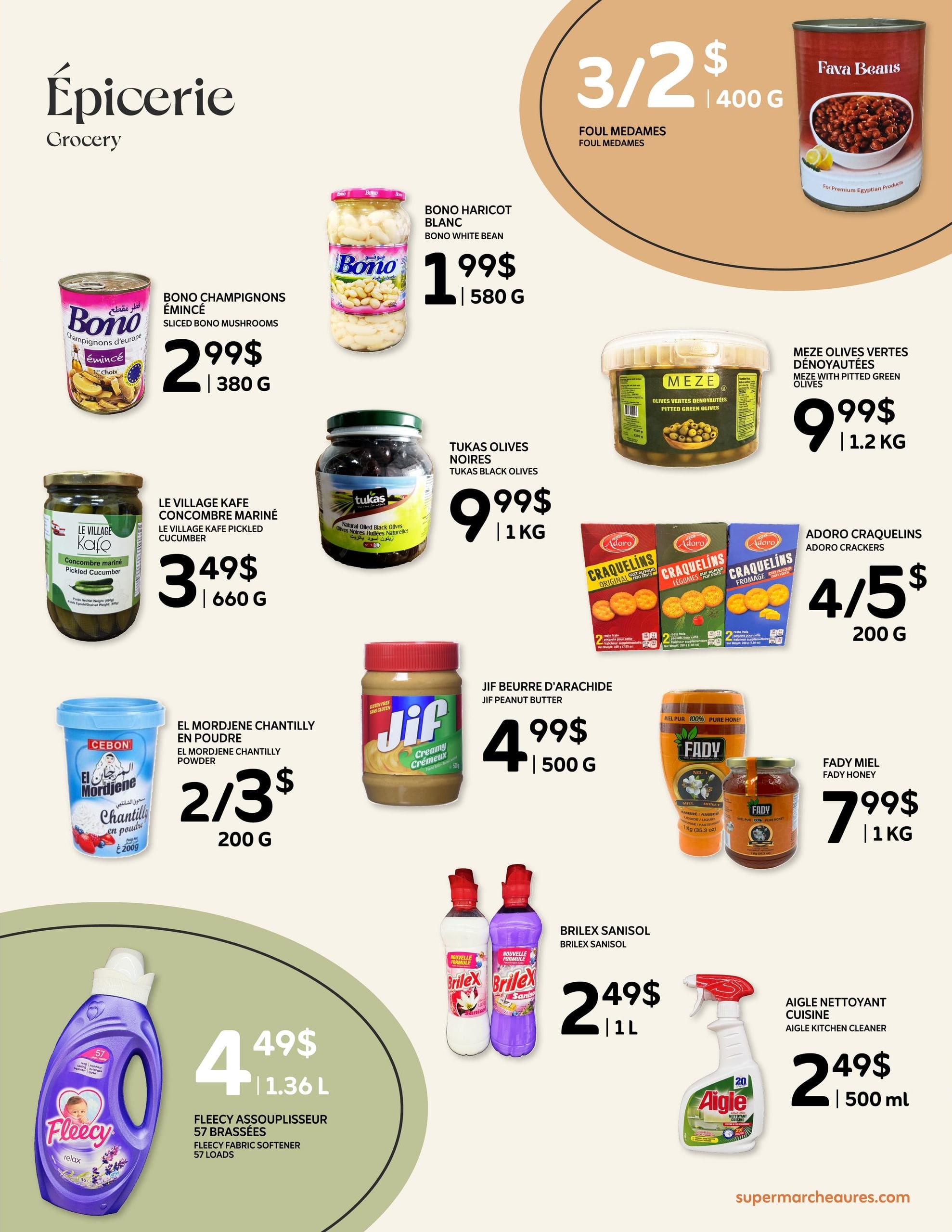 Circulaire Aurès — Supermarché maghrébin Supermarche Maghrebin — page 4, du 1 au 7 octobre 2026