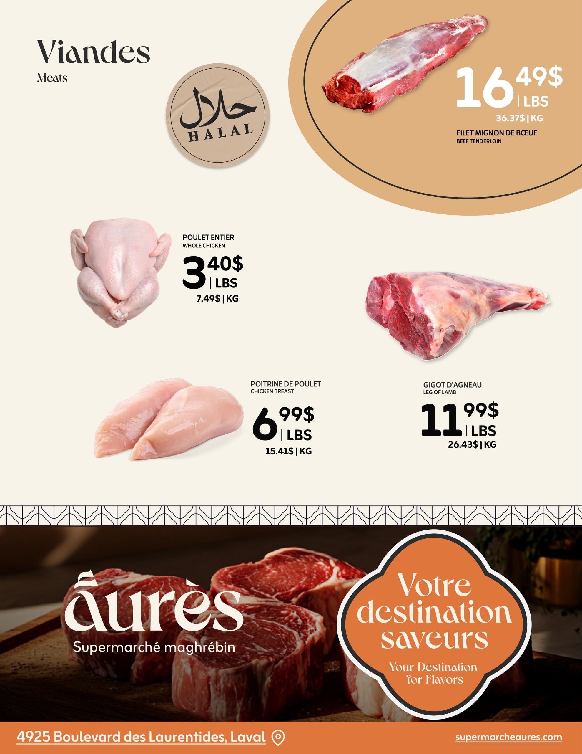 Circulaire Aurès — Supermarché maghrébin Supermarche Maghrebin — page 6, du 1 au 7 octobre 2026