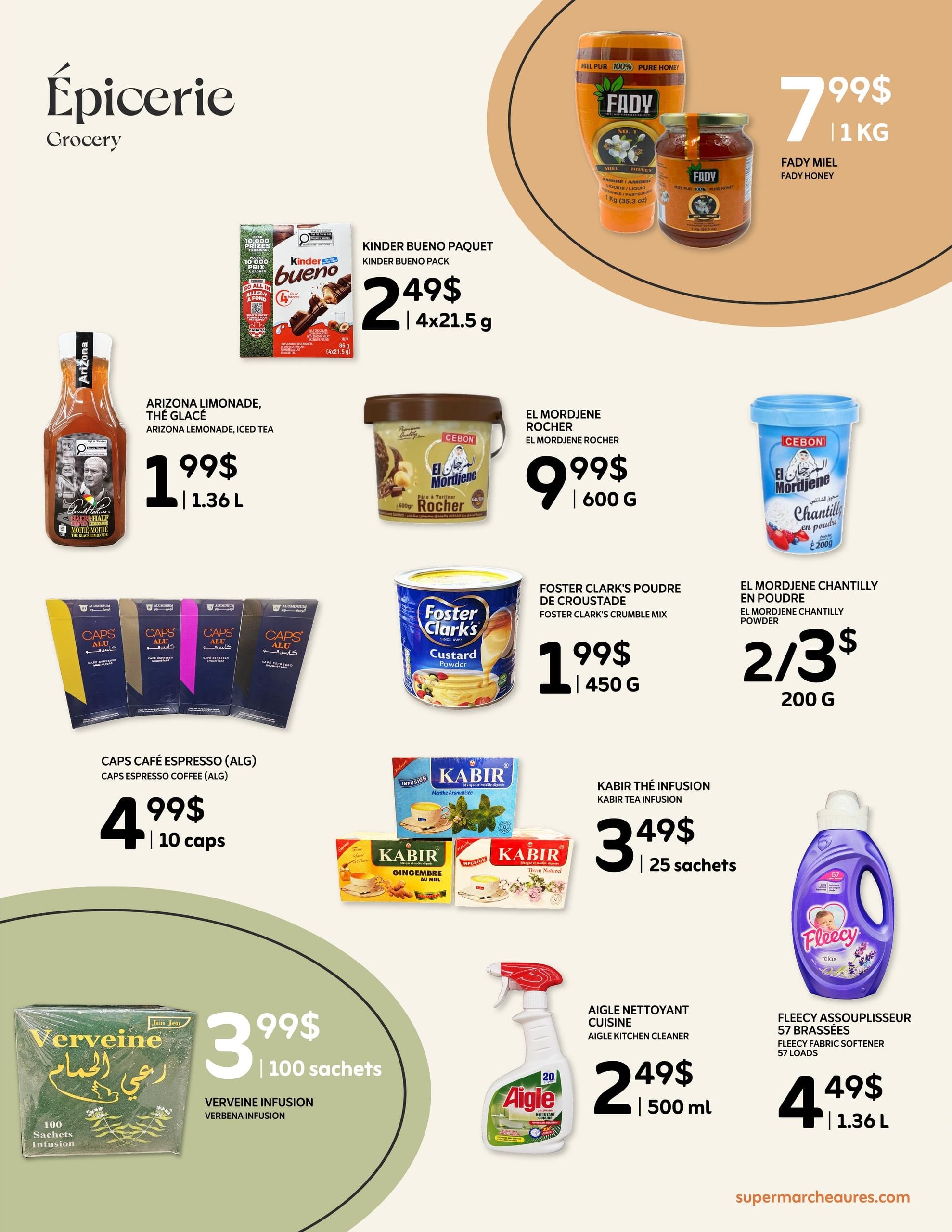 Circulaire Aurès — Supermarché maghrébin Supermarche Maghrebin — page 4, du 8 au 14 octobre 2026