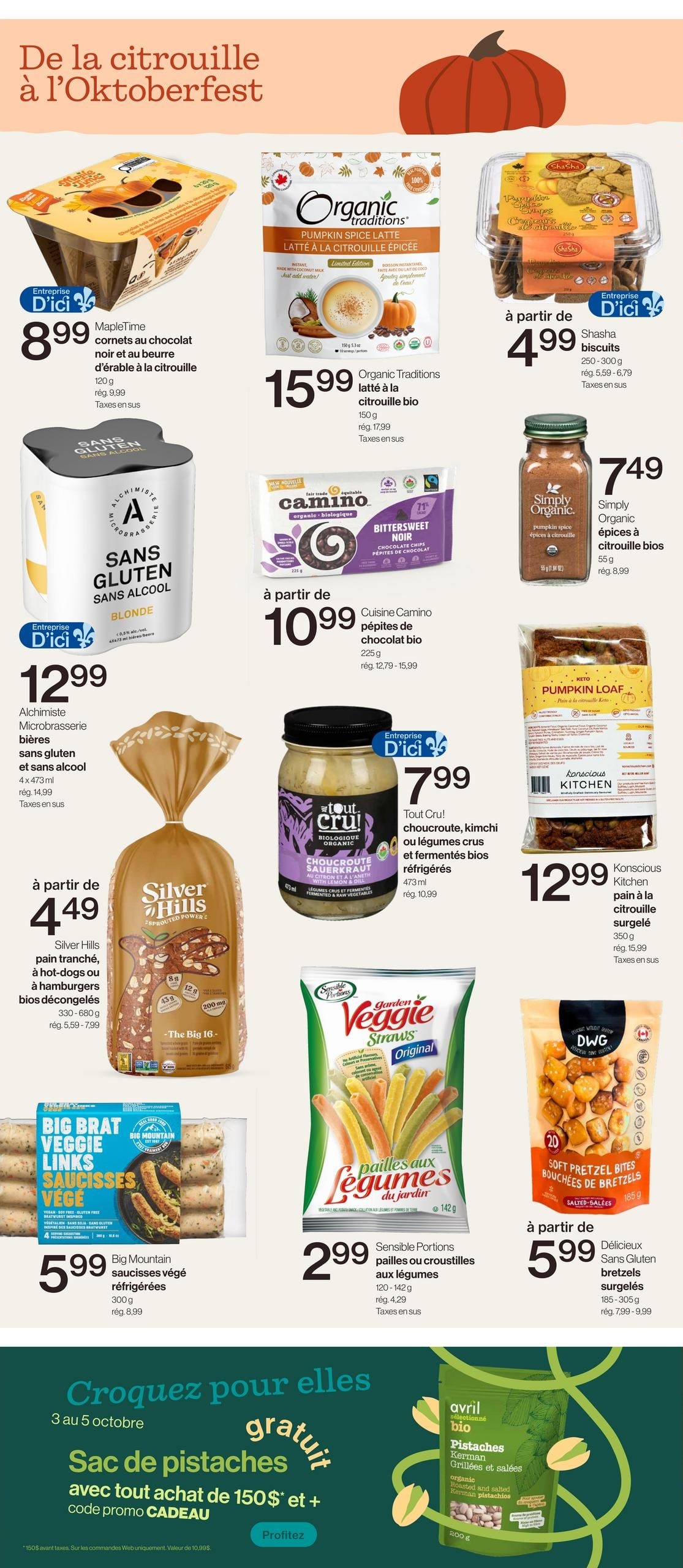 Circulaire Avril — Supermarché Santé — page 2, du 1 au 7 octobre 2026