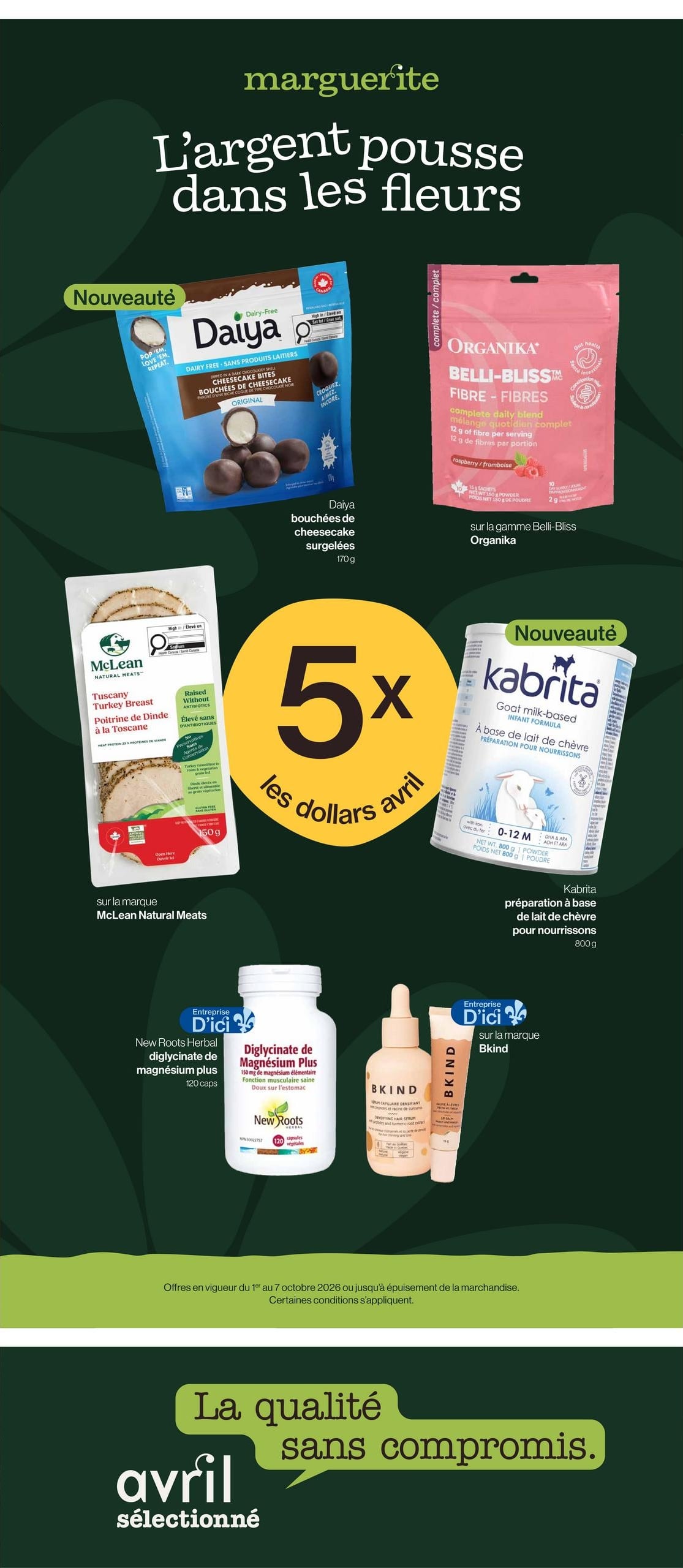 Circulaire Avril — Supermarché Santé — page 5, du 1 au 7 octobre 2026