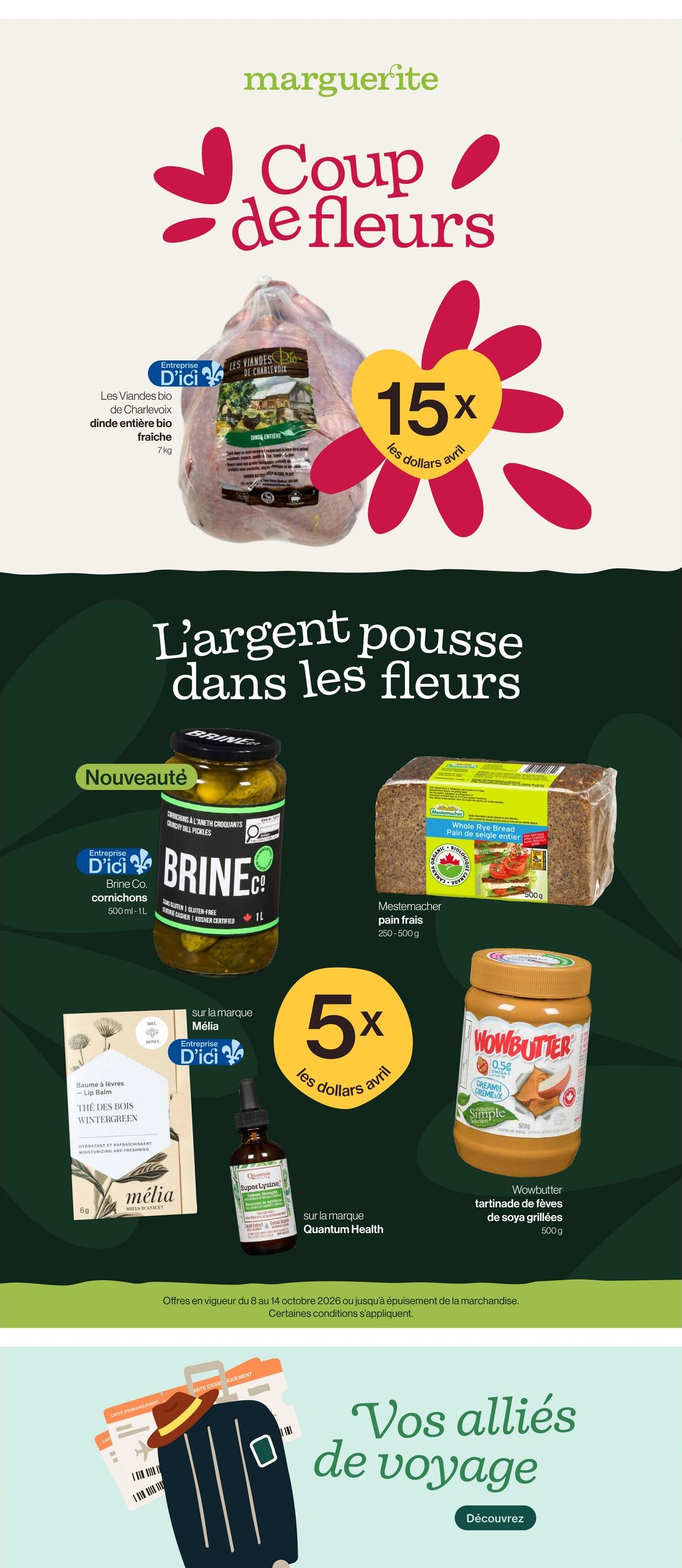 Circulaire Avril — Supermarché Santé — page 7, du 8 au 14 octobre 2026