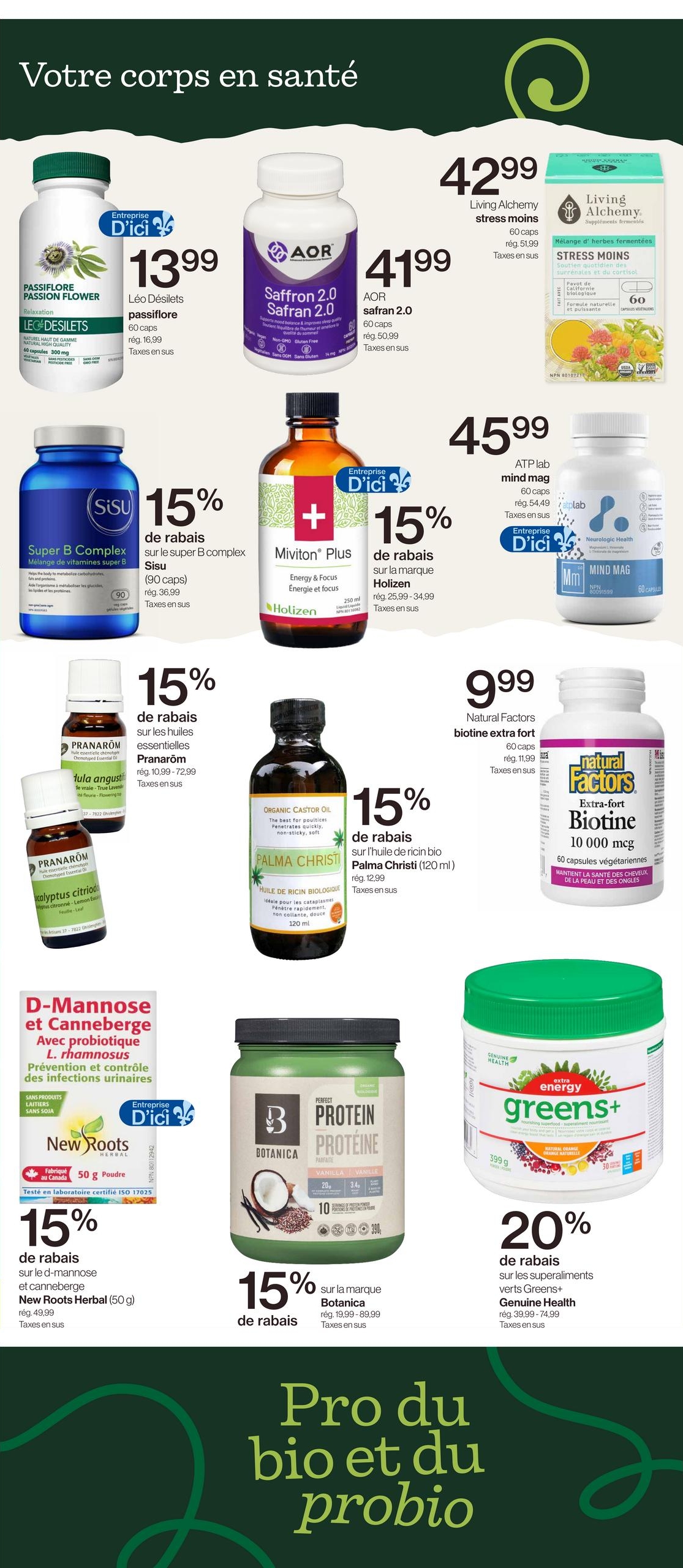 Circulaire Avril — Supermarché Santé — page 8, du 8 au 14 octobre 2026