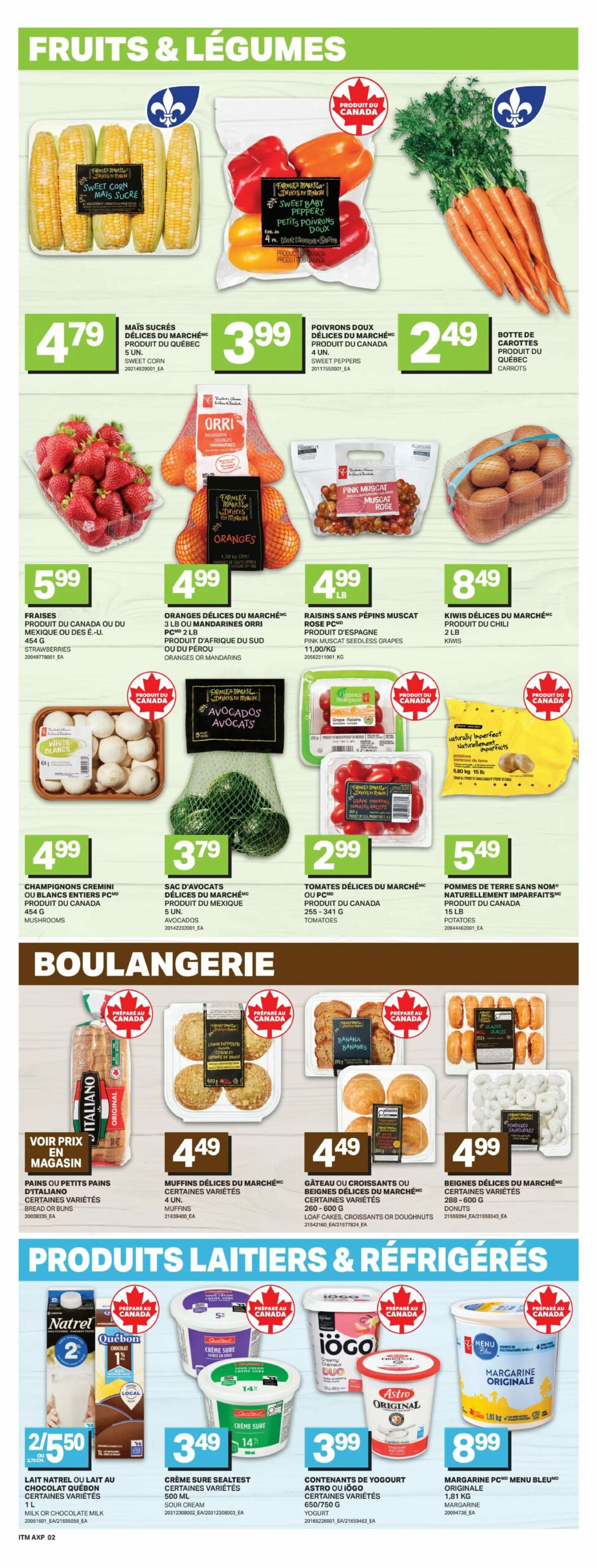 Circulaire Axep — page 7, du 1 au 7 octobre 2026