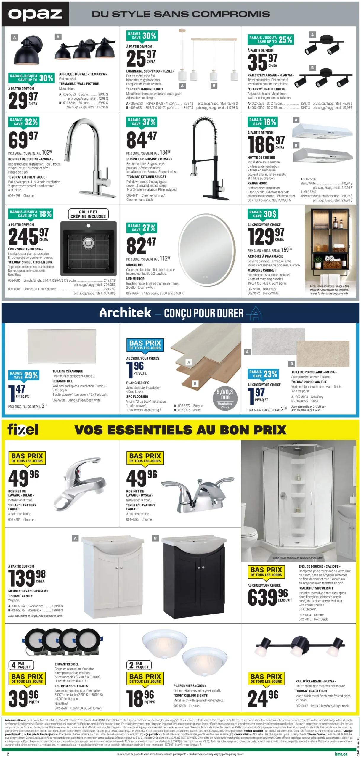Circulaire BMR — page 3, du 15 au 21 octobre 2026