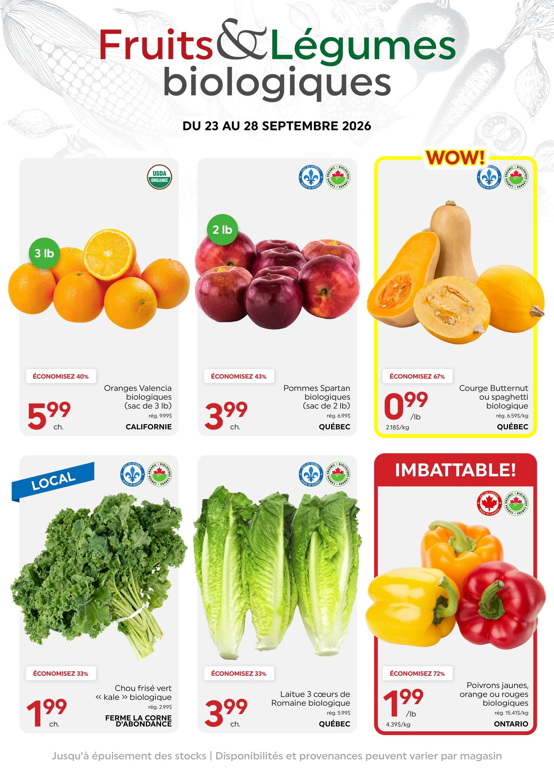 Circulaire La Boite à Grains — page 3, du 23 septembre au 27 octobre 2026