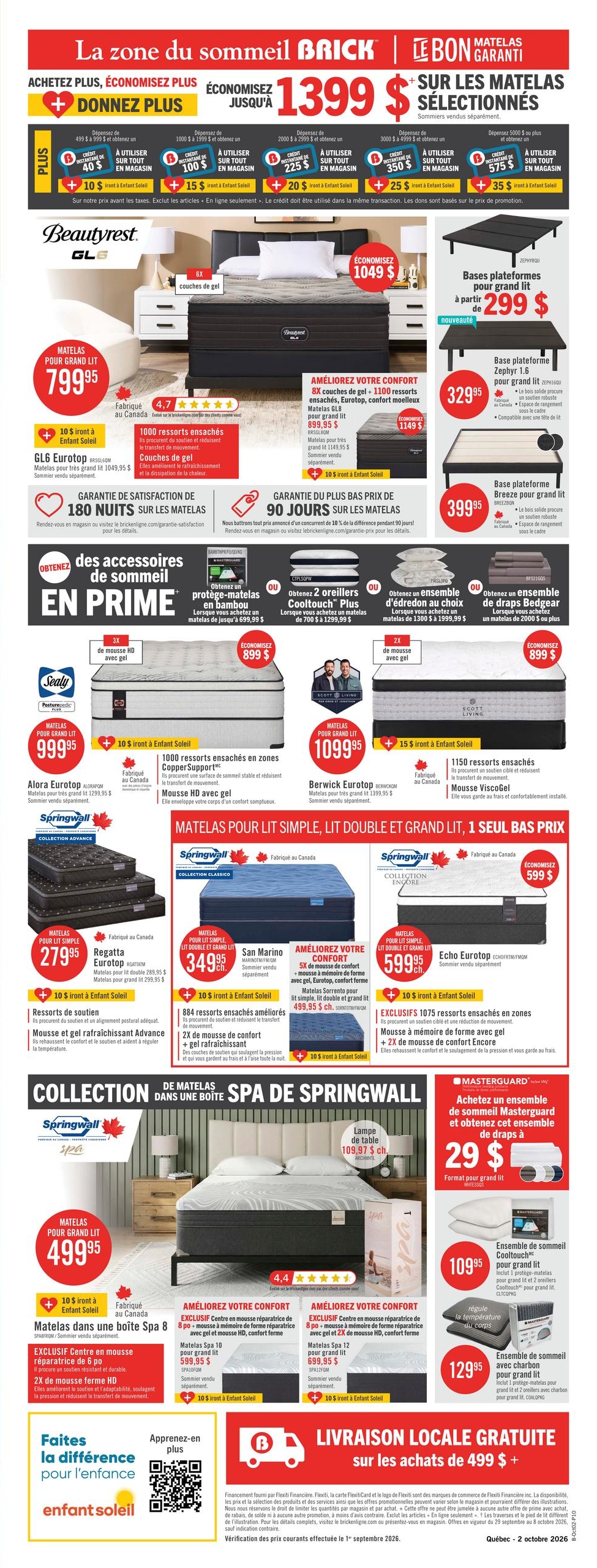 Circulaire Brick — page 15, du 29 septembre au 8 octobre 2026