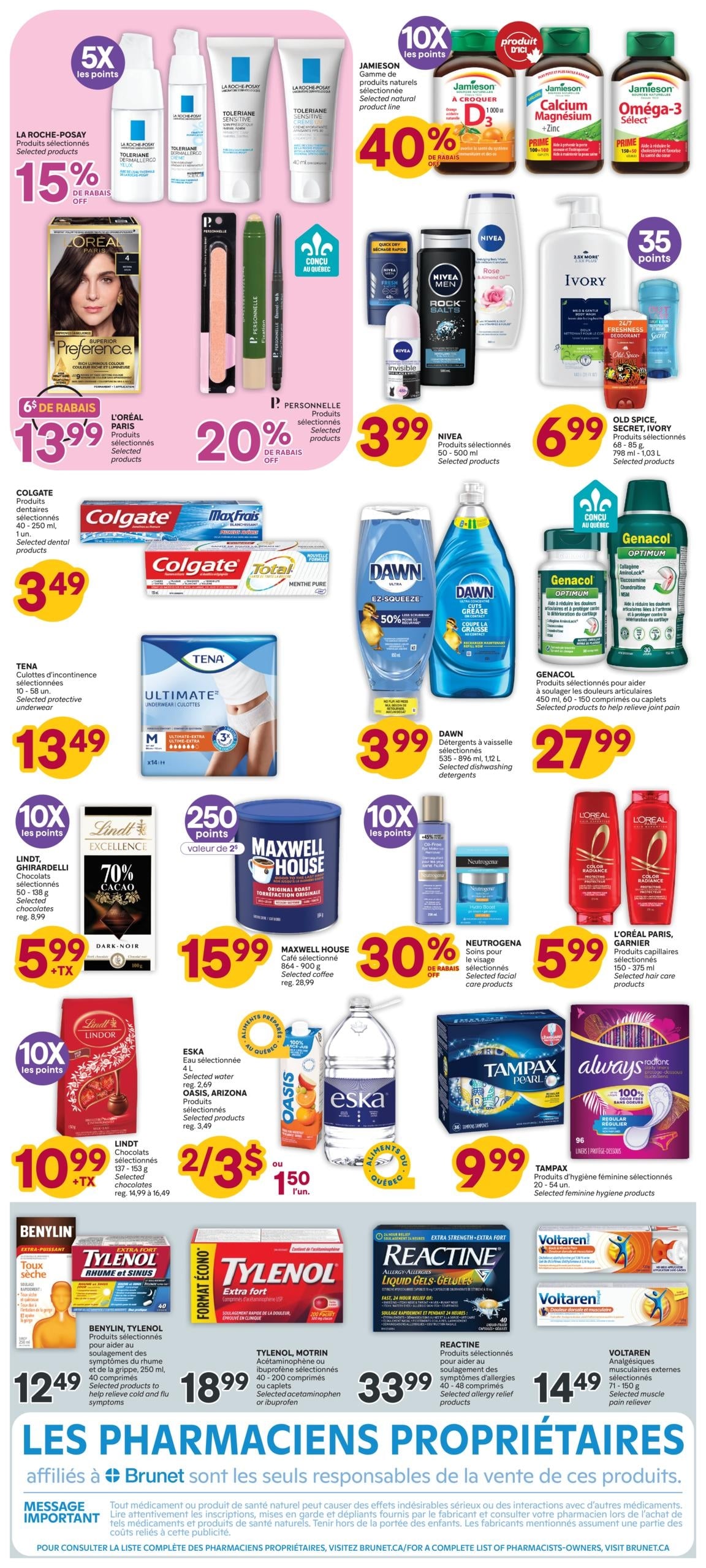 Circulaire Brunet — page 2, du 24 au 30 septembre 2026