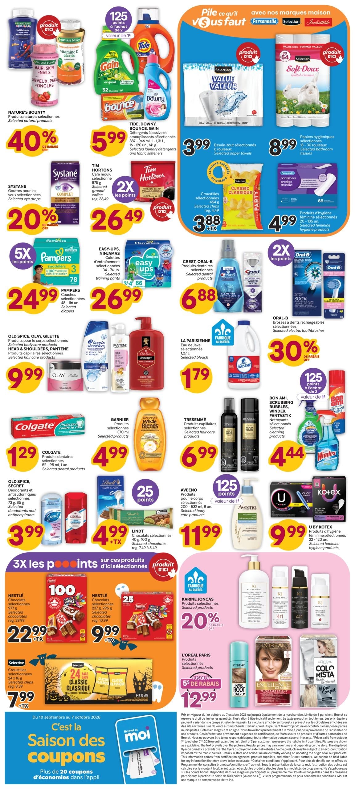 Circulaire Brunet Pharmacie 2 — page 2, du 1 au 7 octobre 2026