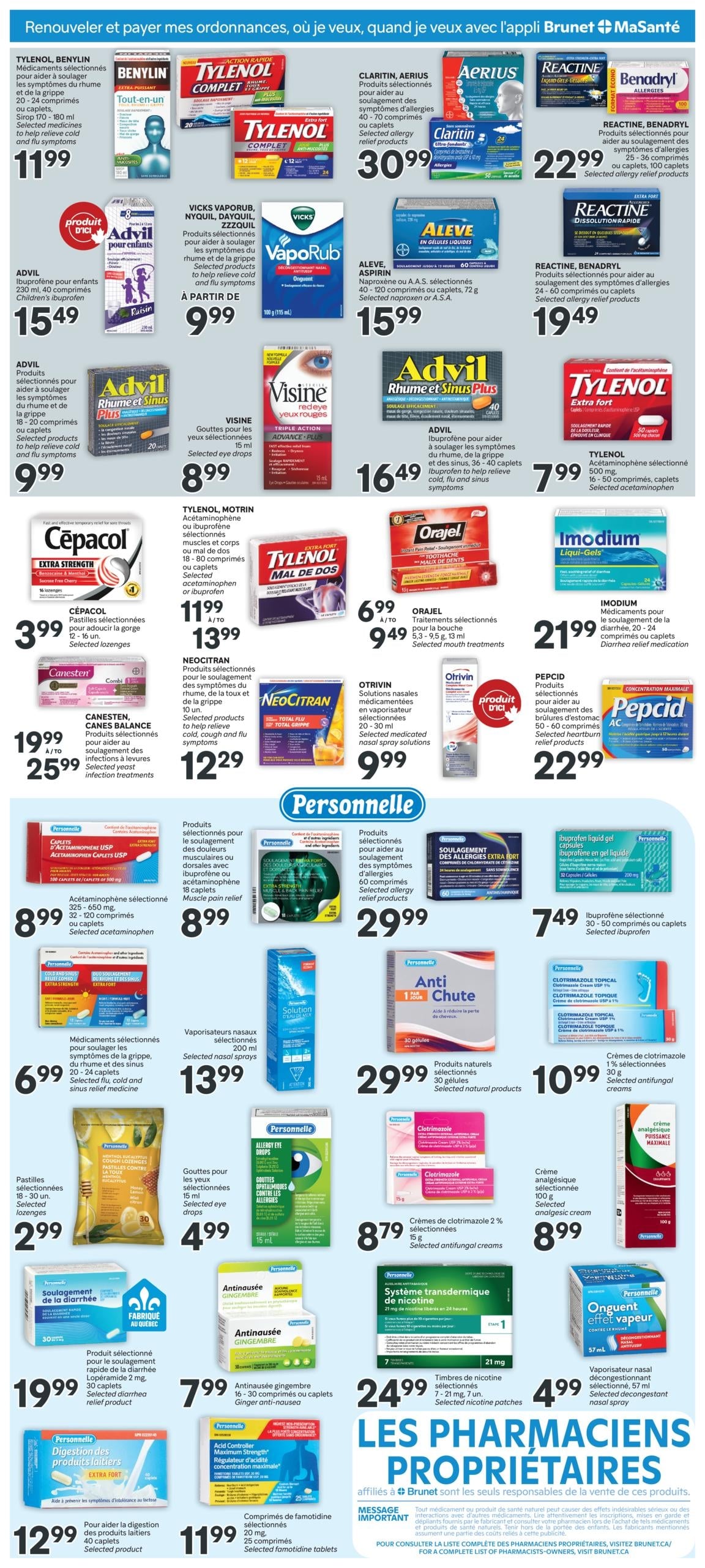 Circulaire Brunet Pharmacie 2 — page 4, du 1 au 7 octobre 2026