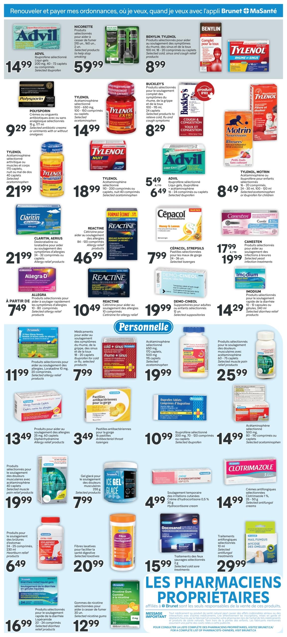 Circulaire Brunet Pharmacie 2 — page 3, du 8 au 14 octobre 2026