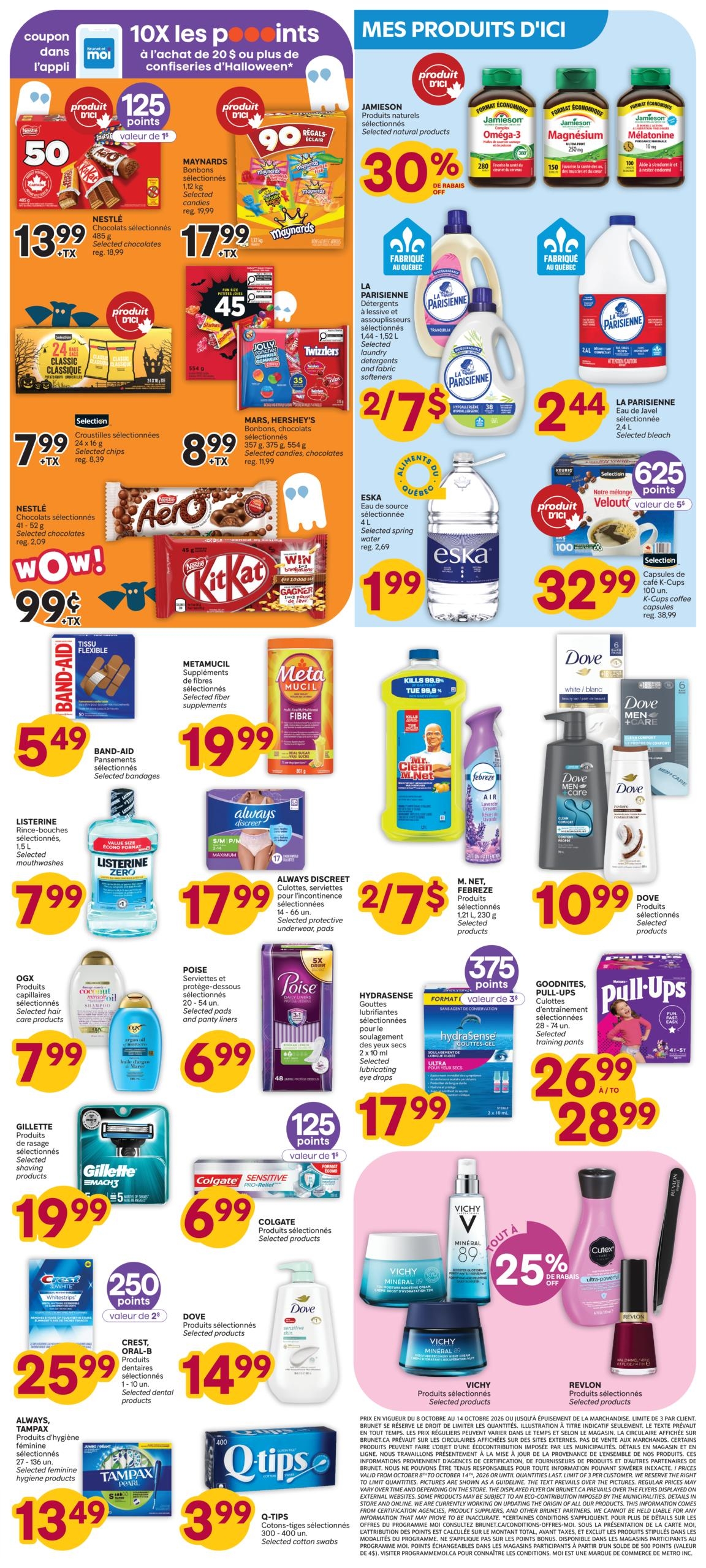 Circulaire Brunet Pharmacie 2 — page 8, du 8 au 14 octobre 2026