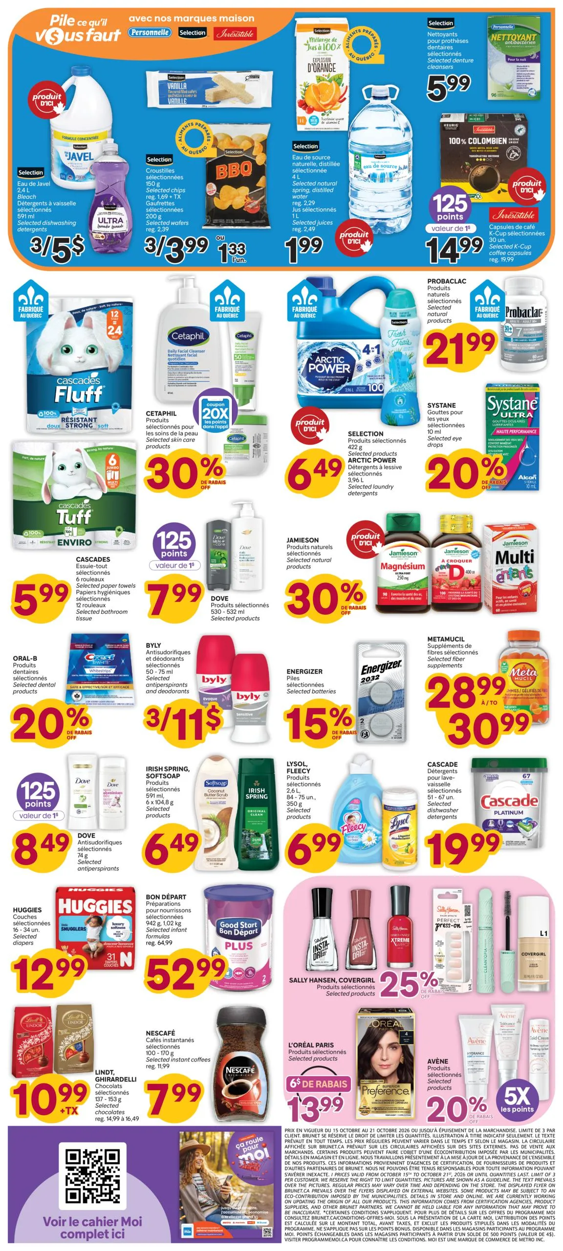 Circulaire Brunet Pharmacie 2 — page 2, du 15 au 21 octobre 2026