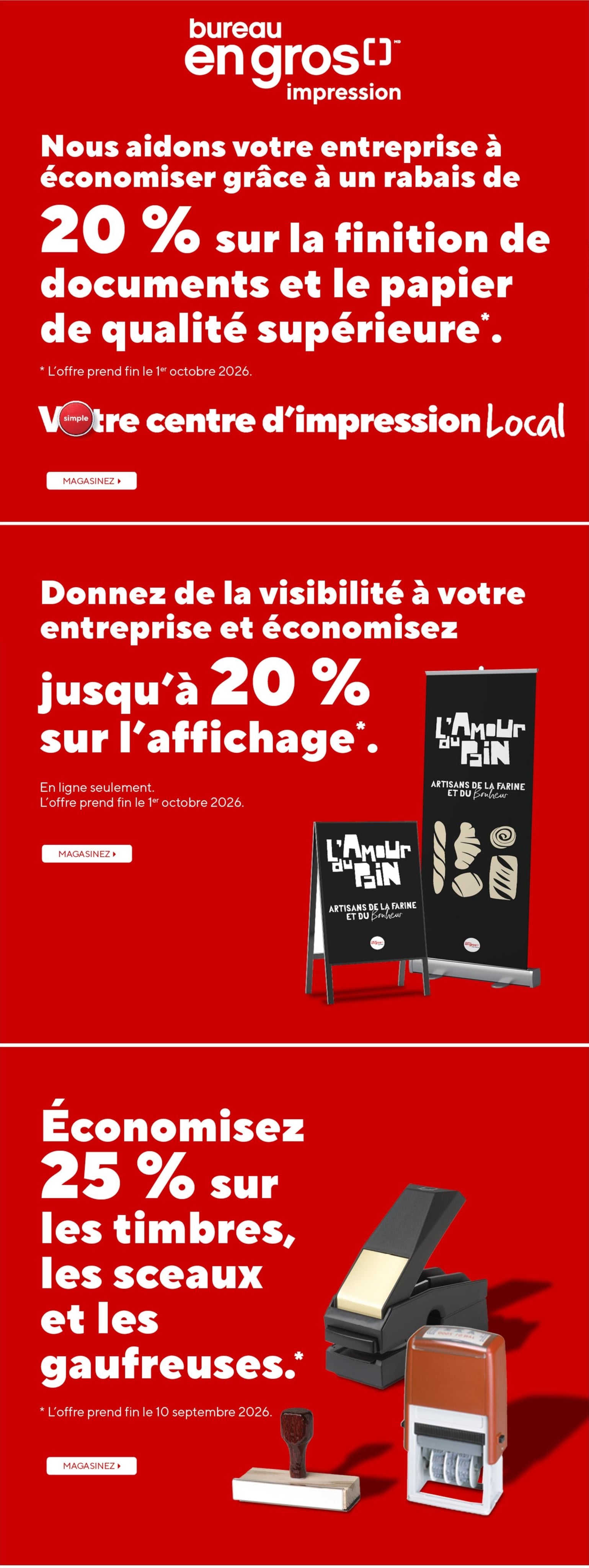 Circulaire Bureau en Gros — page 13, du 18 au 24 septembre 2026