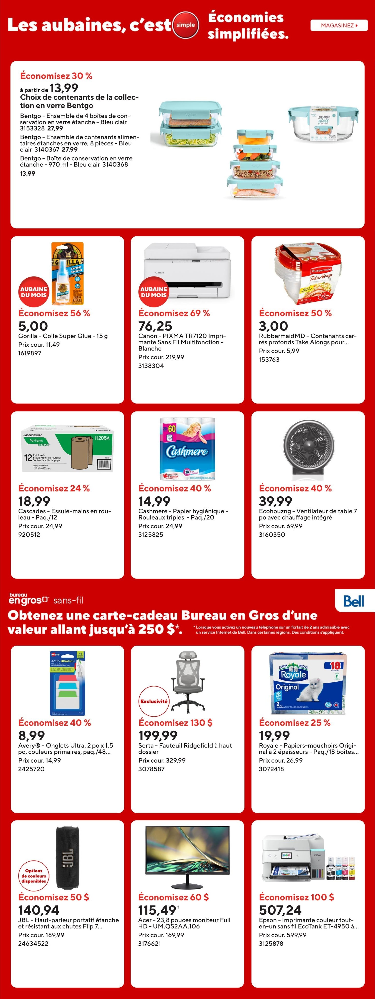 Circulaire Bureau en Gros — page 3, du 9 au 15 octobre 2026