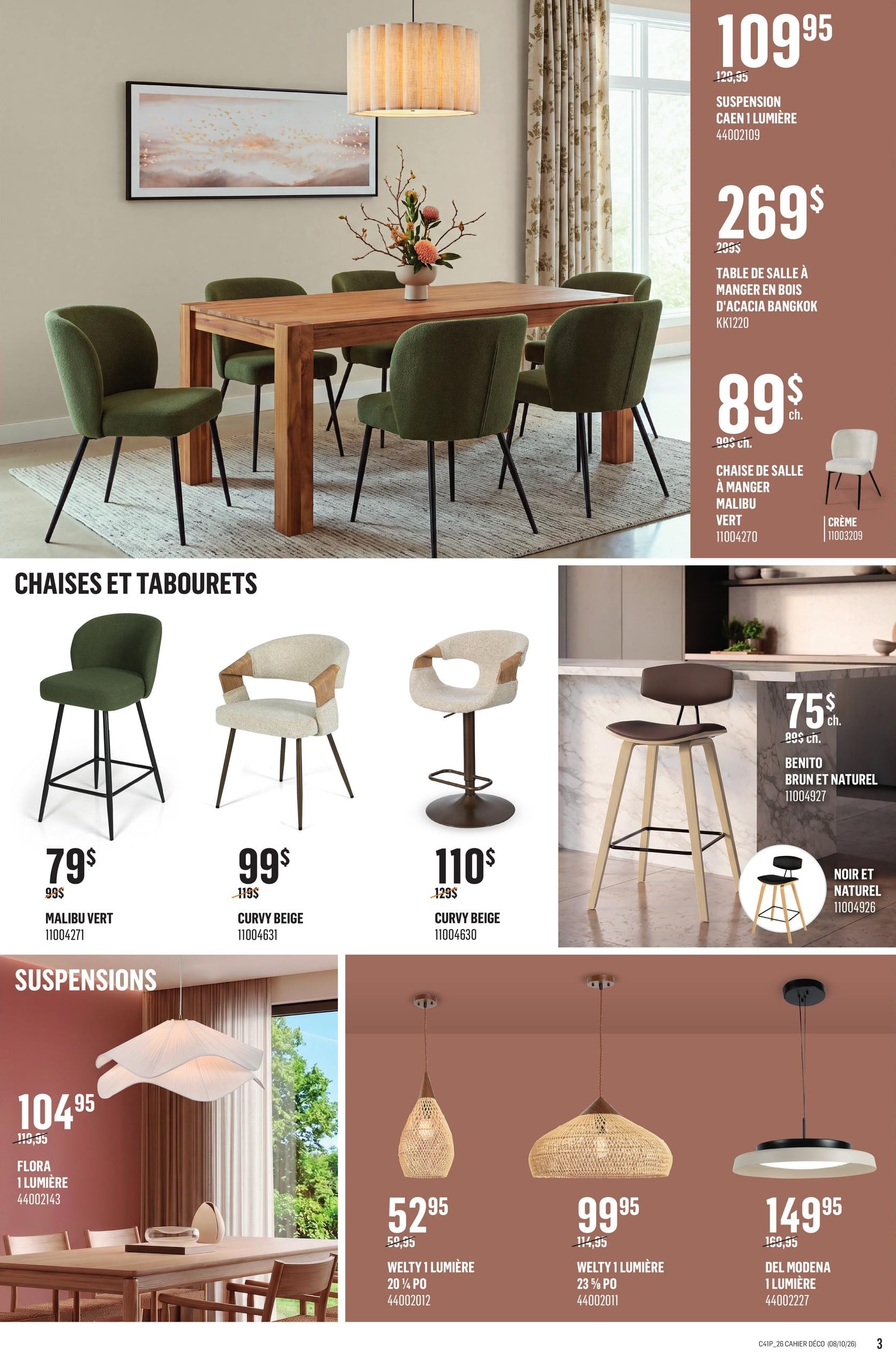 Circulaire Canac Inspiration Decor — page 3, du 8 au 21 octobre 2026