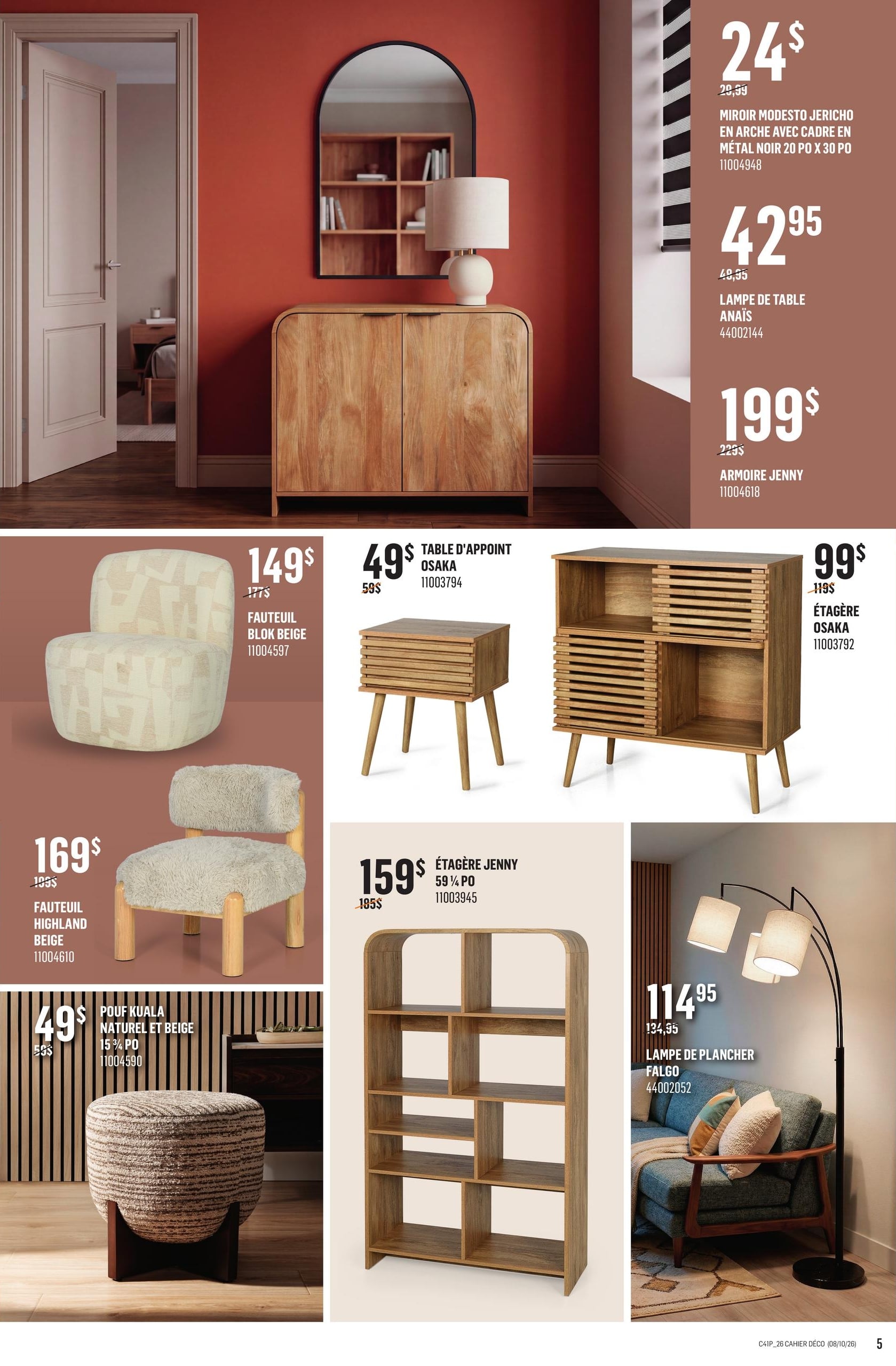 Circulaire Canac Inspiration Decor — page 5, du 8 au 21 octobre 2026