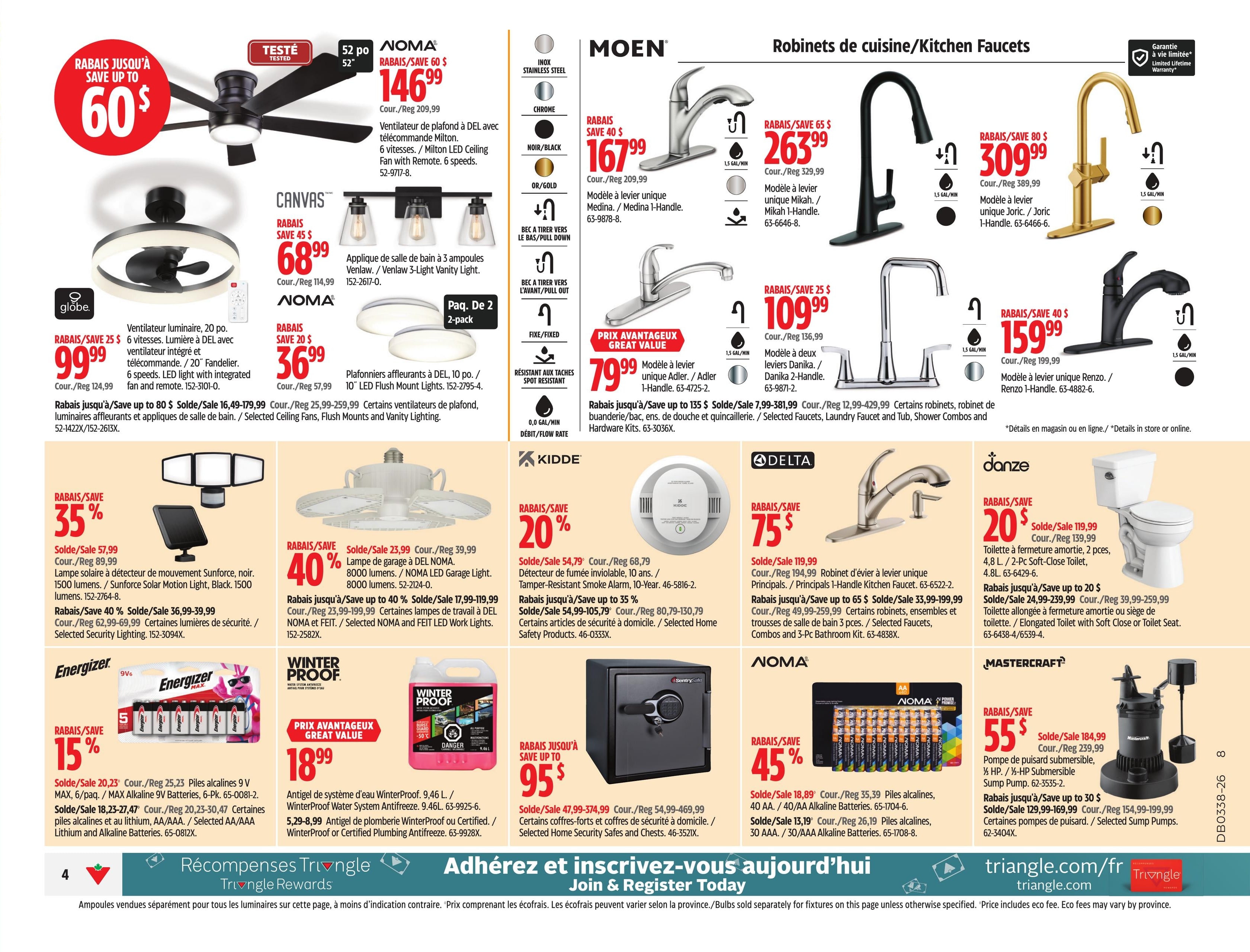 Circulaire Canadian Tire — page 6, du 6 août au 24 septembre 2026