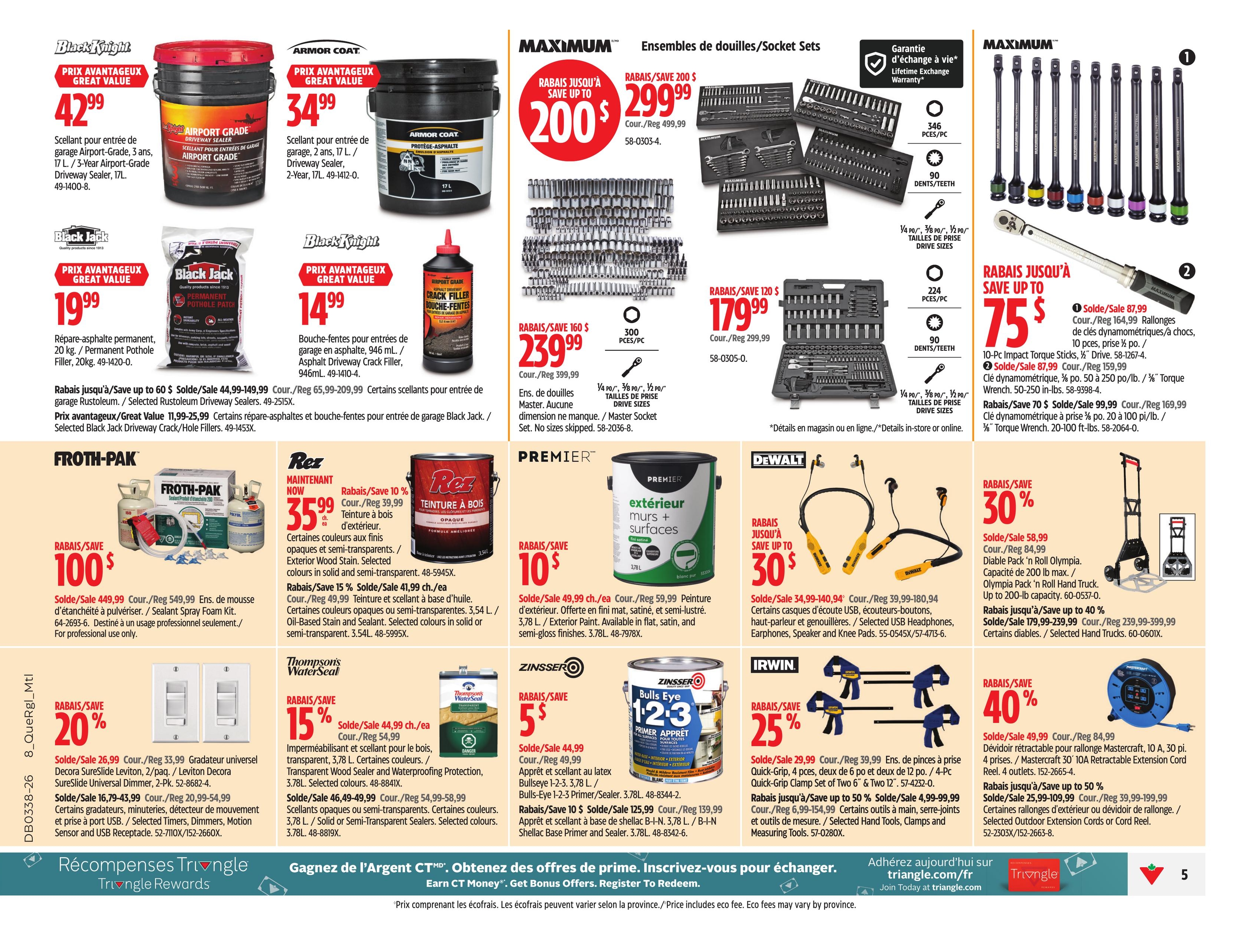 Circulaire Canadian Tire — page 7, du 6 août au 24 septembre 2026