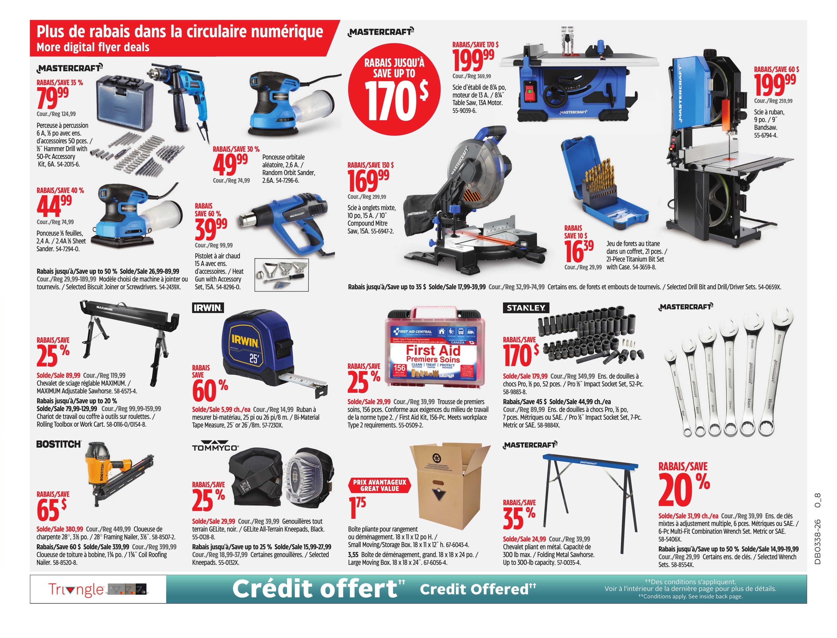 Circulaire Canadian Tire — page 9, du 6 août au 24 septembre 2026