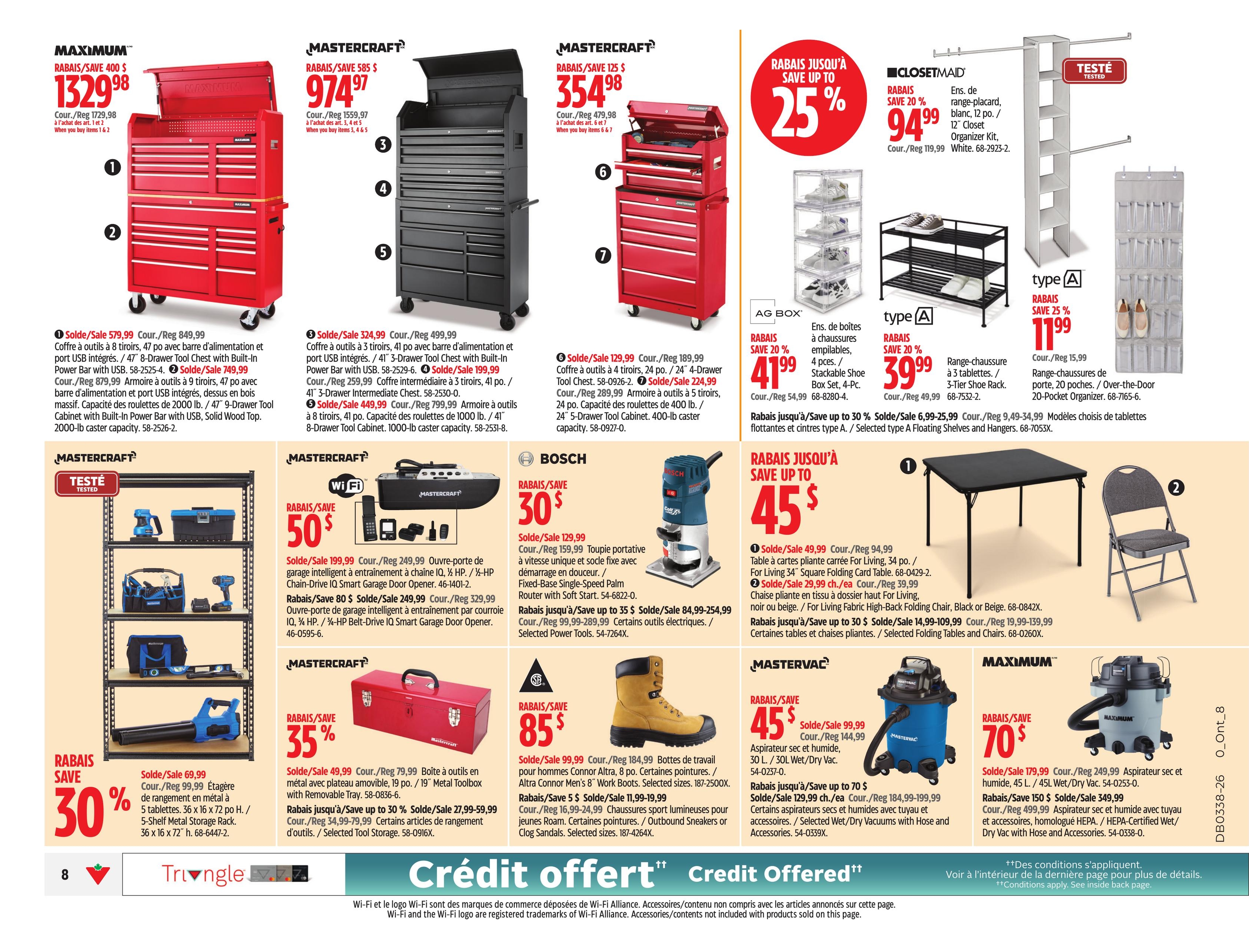 Circulaire Canadian Tire — page 11, du 6 août au 24 septembre 2026