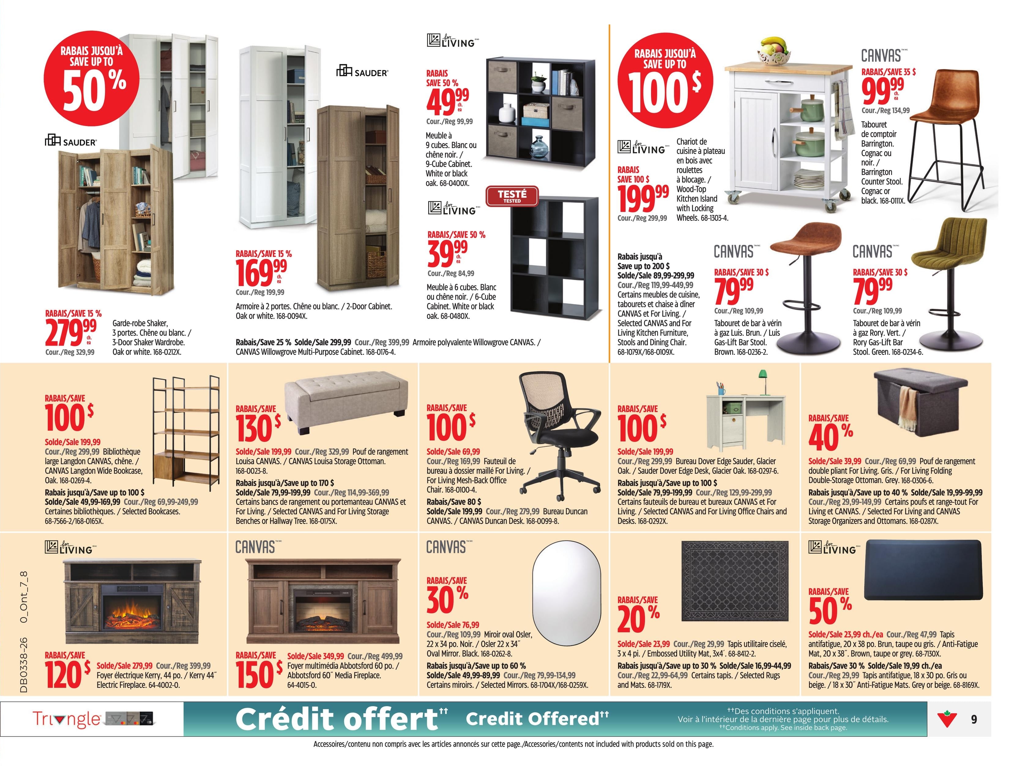 Circulaire Canadian Tire — page 13, du 6 août au 24 septembre 2026