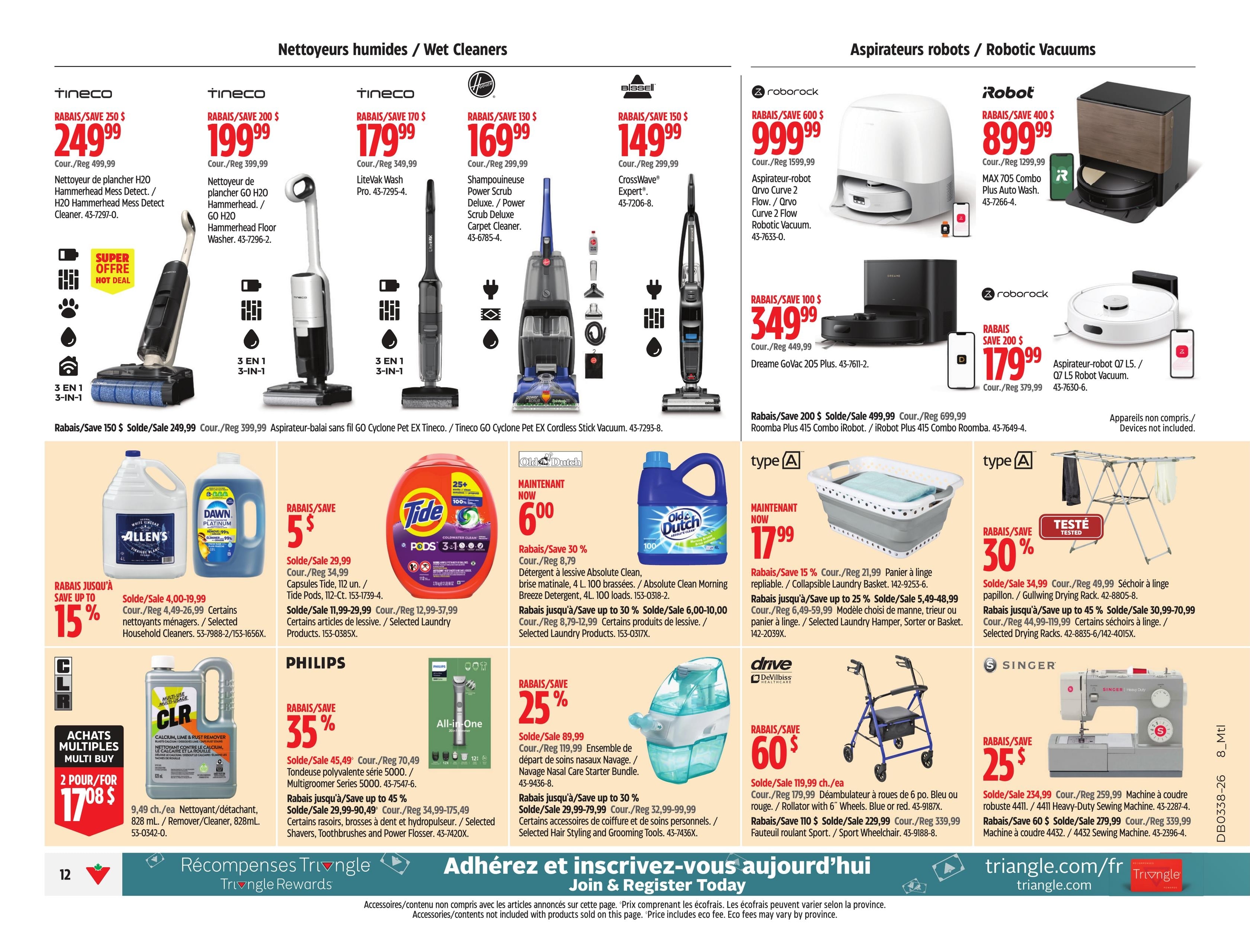 Circulaire Canadian Tire — page 16, du 6 août au 24 septembre 2026