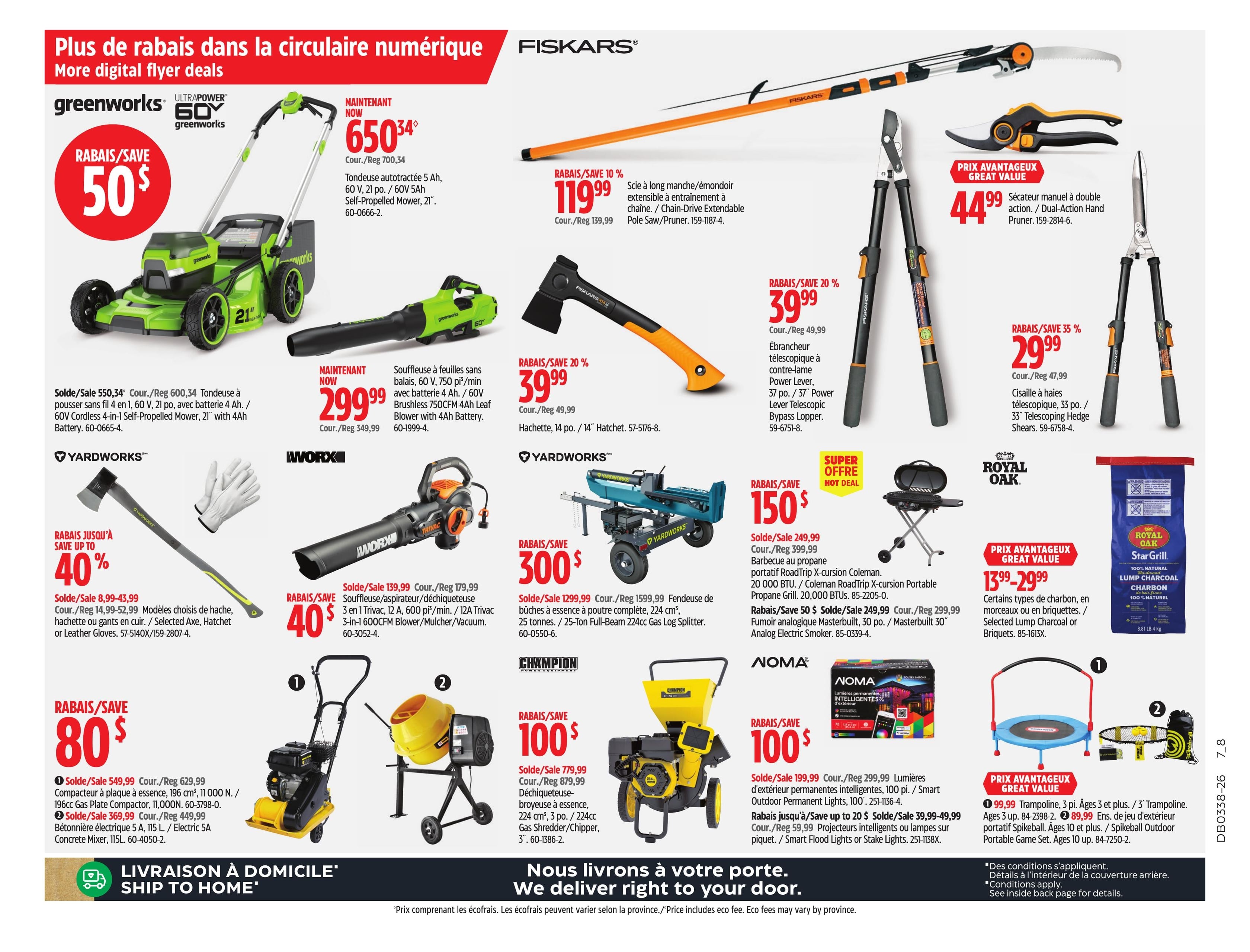 Circulaire Canadian Tire — page 24, du 6 août au 24 septembre 2026