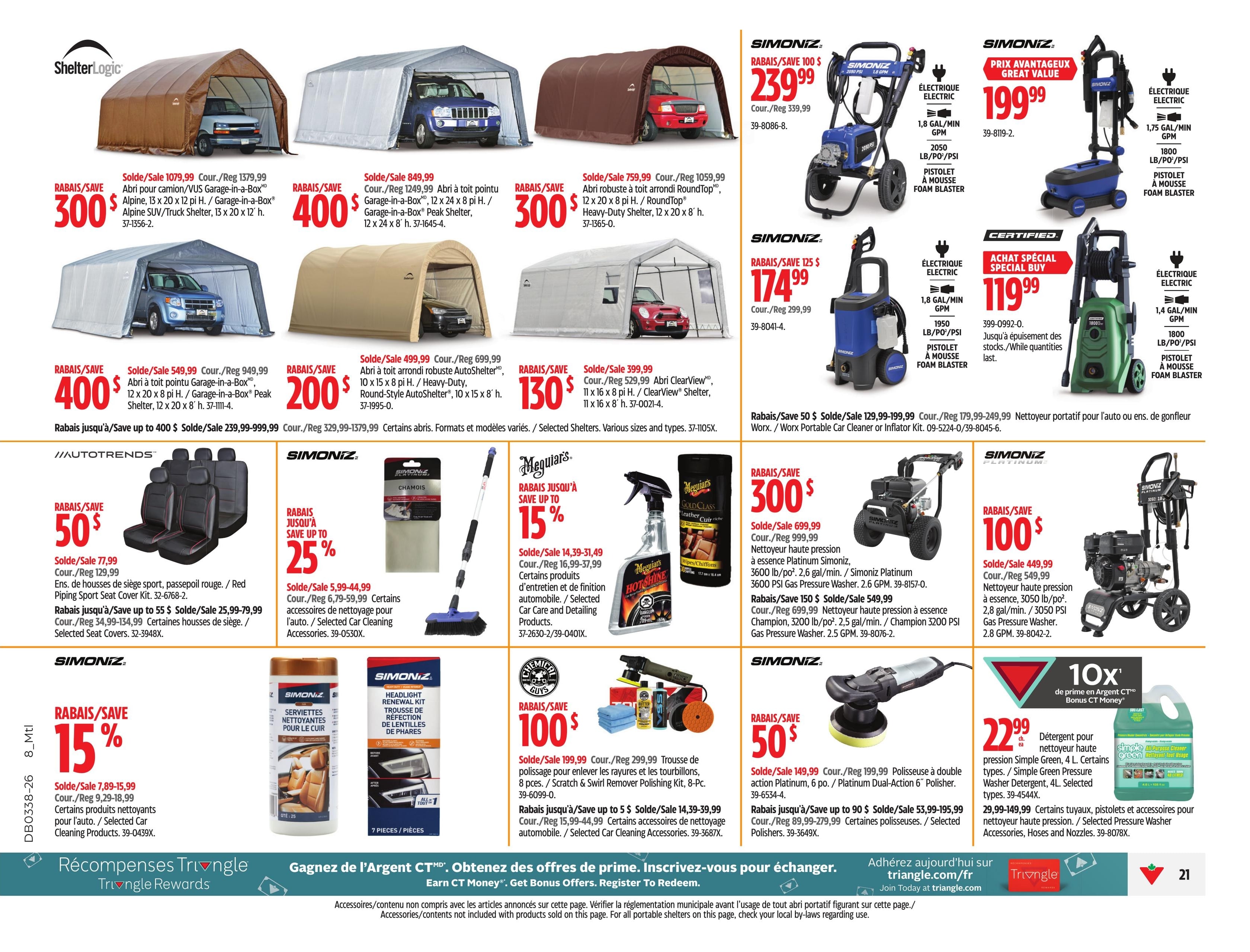 Circulaire Canadian Tire — page 31, du 6 août au 24 septembre 2026