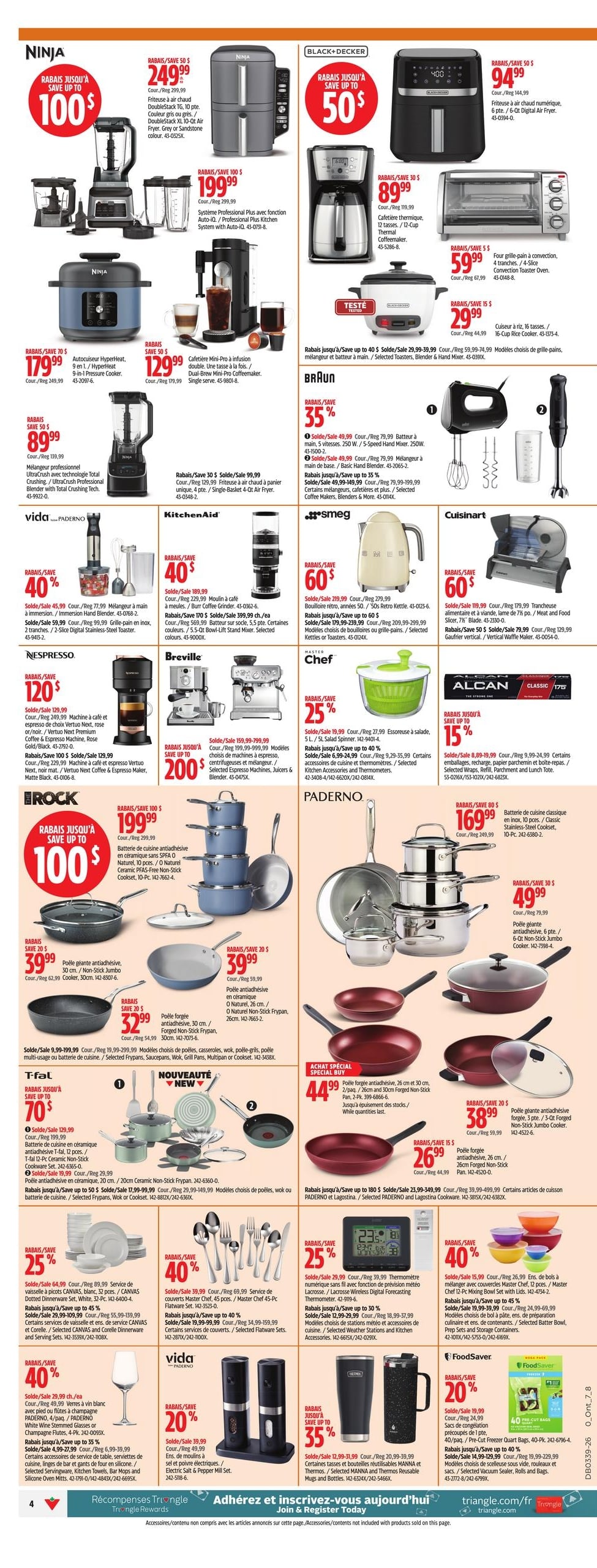Circulaire Canadian Tire — page 5, du 24 au 30 septembre 2026