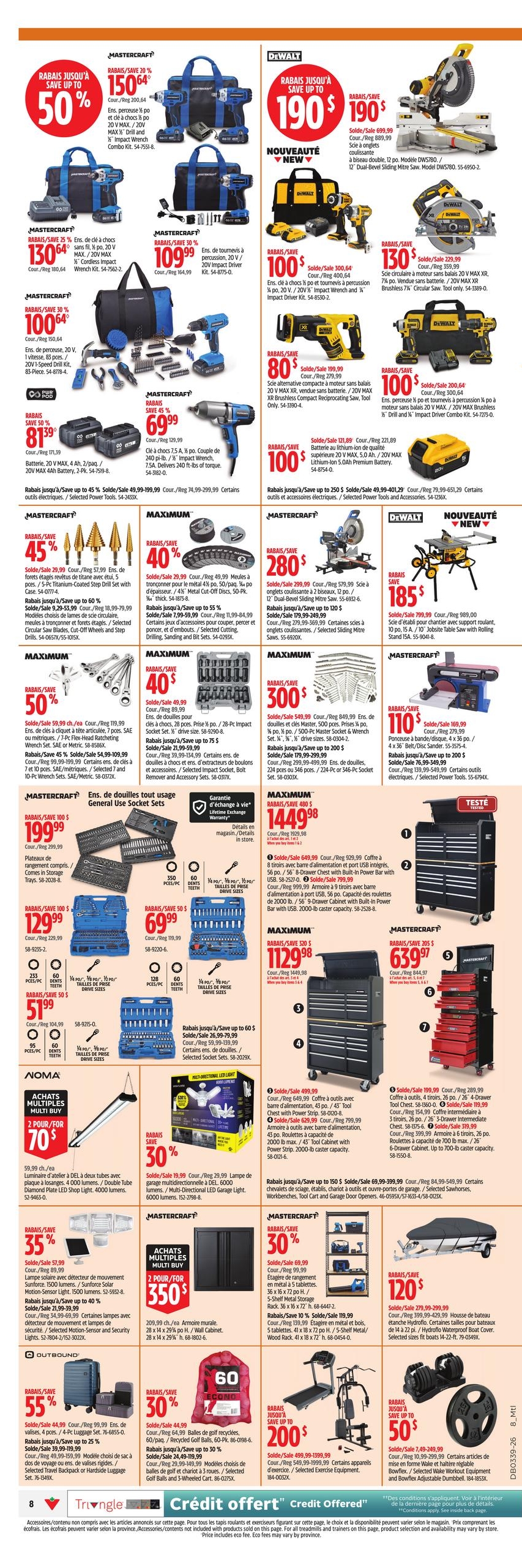 Circulaire Canadian Tire — page 9, du 24 au 30 septembre 2026