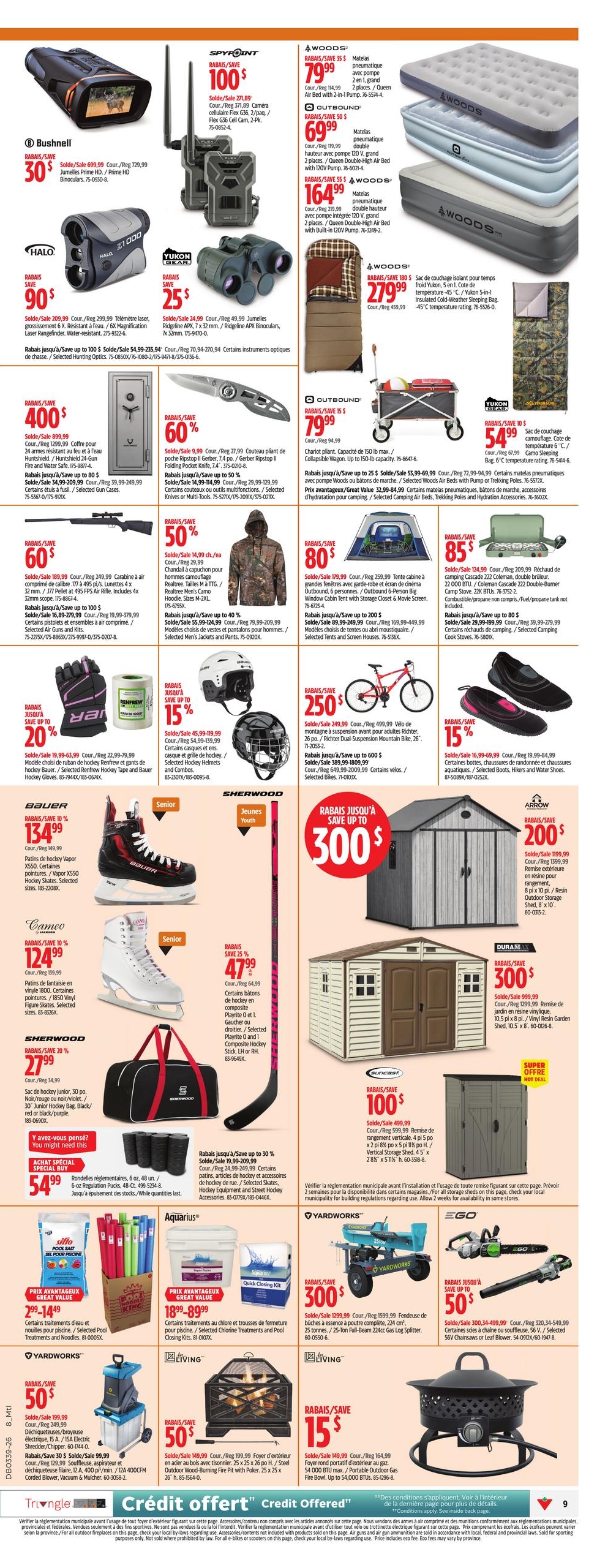 Circulaire Canadian Tire — page 10, du 24 au 30 septembre 2026