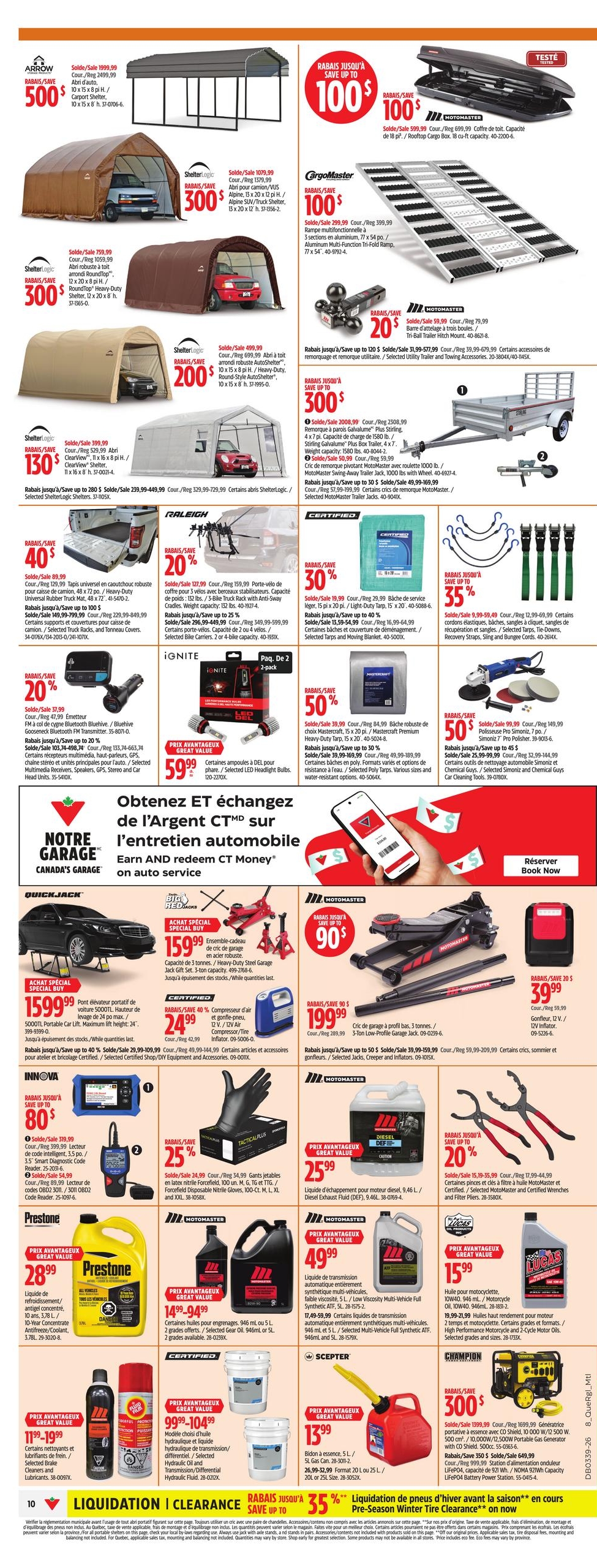 Circulaire Canadian Tire — page 11, du 24 au 30 septembre 2026