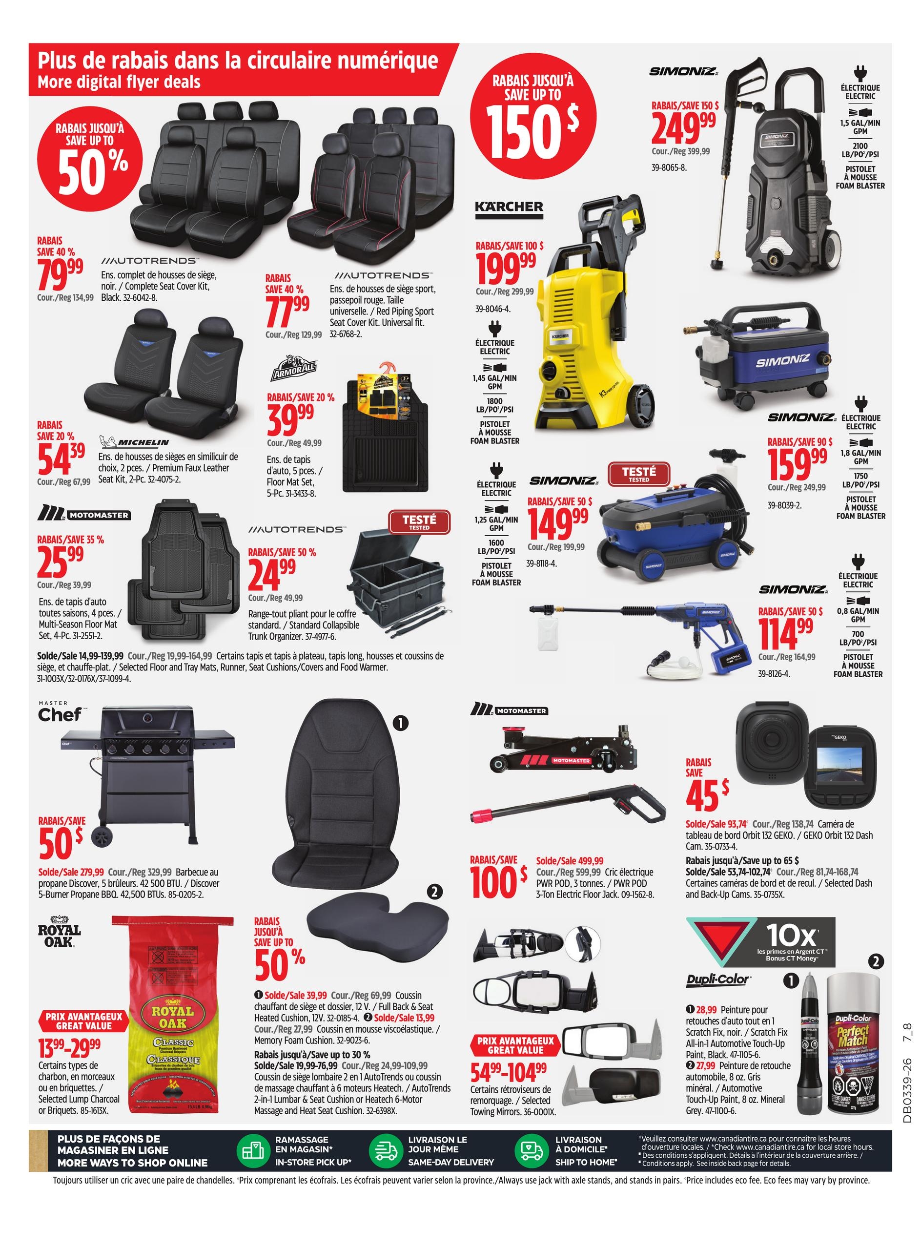 Circulaire Canadian Tire — page 14, du 24 au 30 septembre 2026