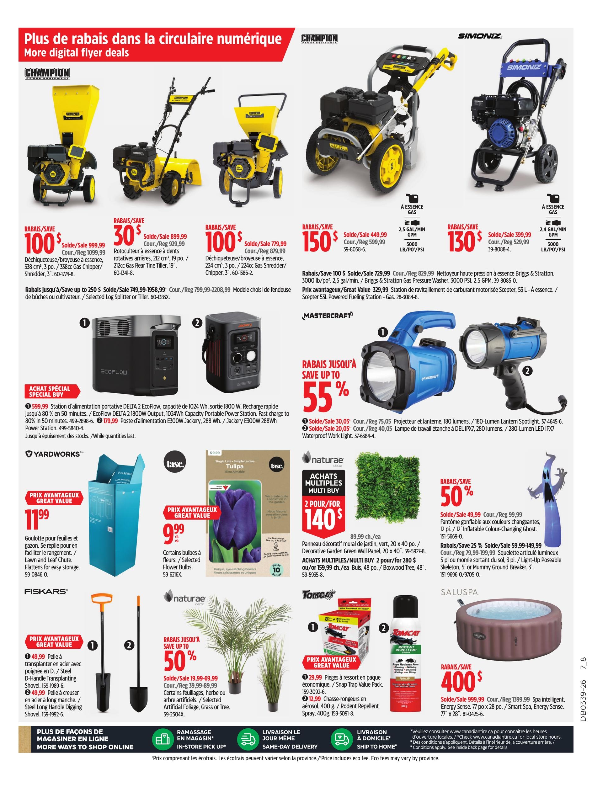 Circulaire Canadian Tire — page 16, du 24 au 30 septembre 2026