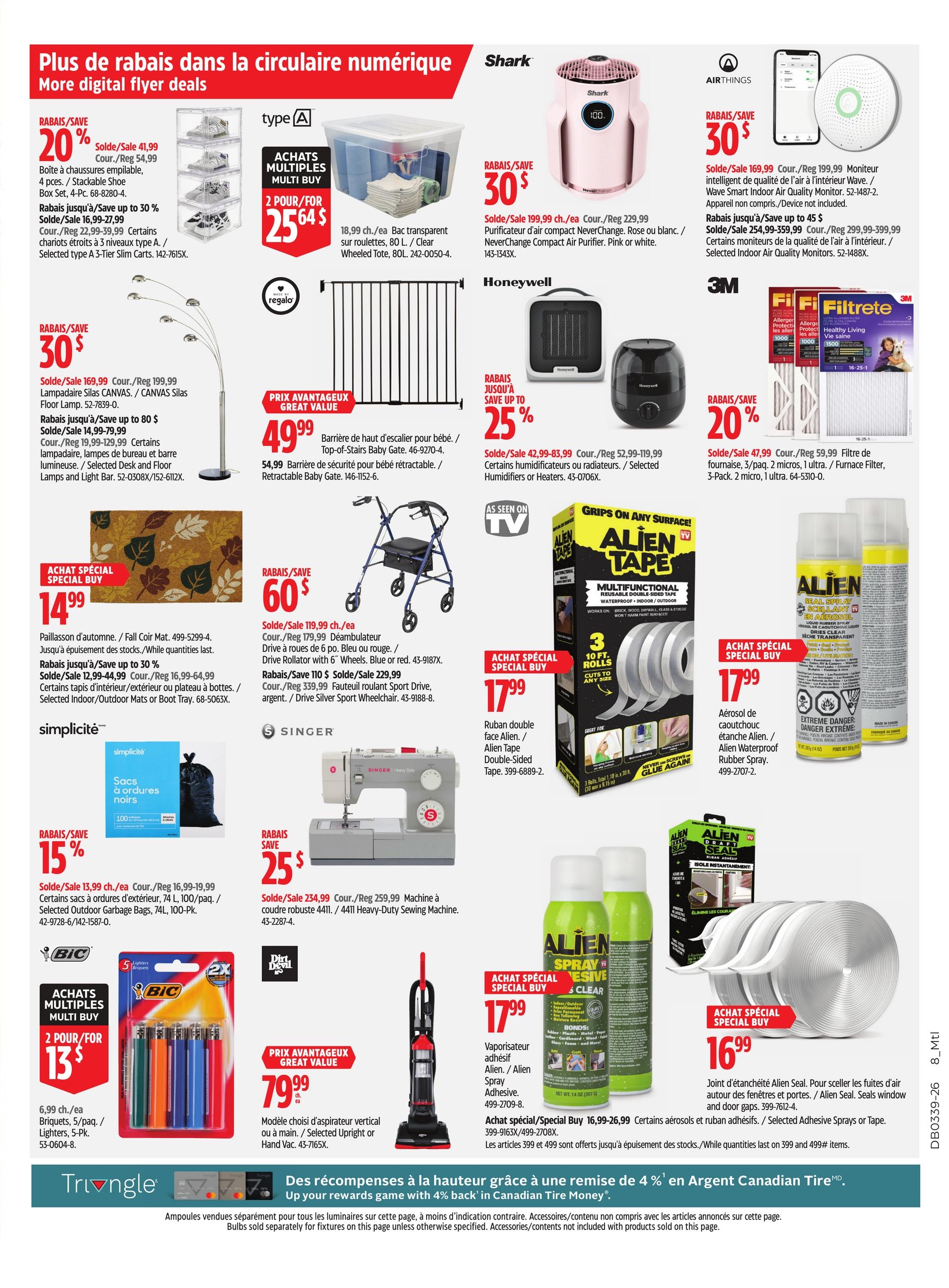 Circulaire Canadian Tire — page 23, du 24 au 30 septembre 2026