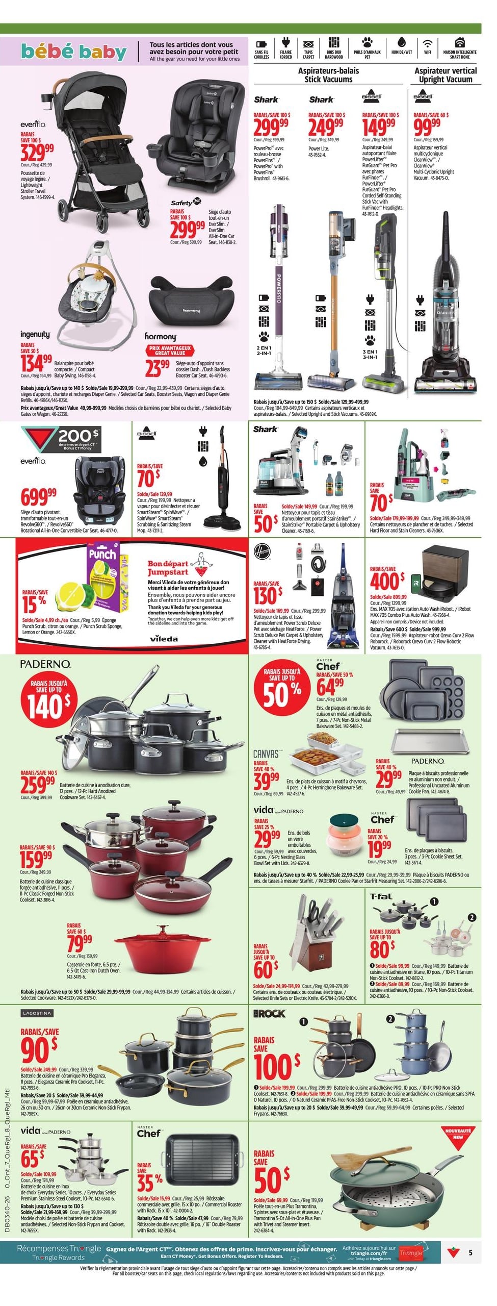 Circulaire Canadian Tire — page 5, du 1 au 7 octobre 2026