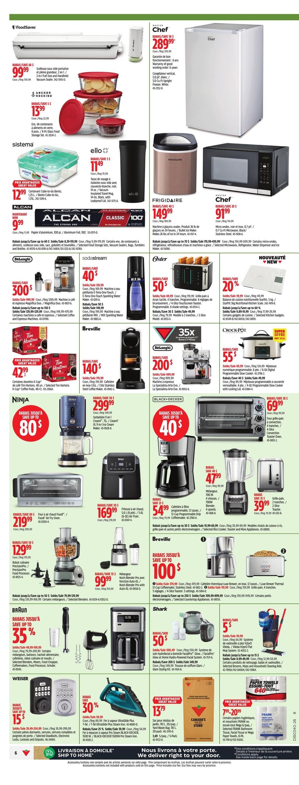 Circulaire Canadian Tire — page 6, du 1 au 7 octobre 2026
