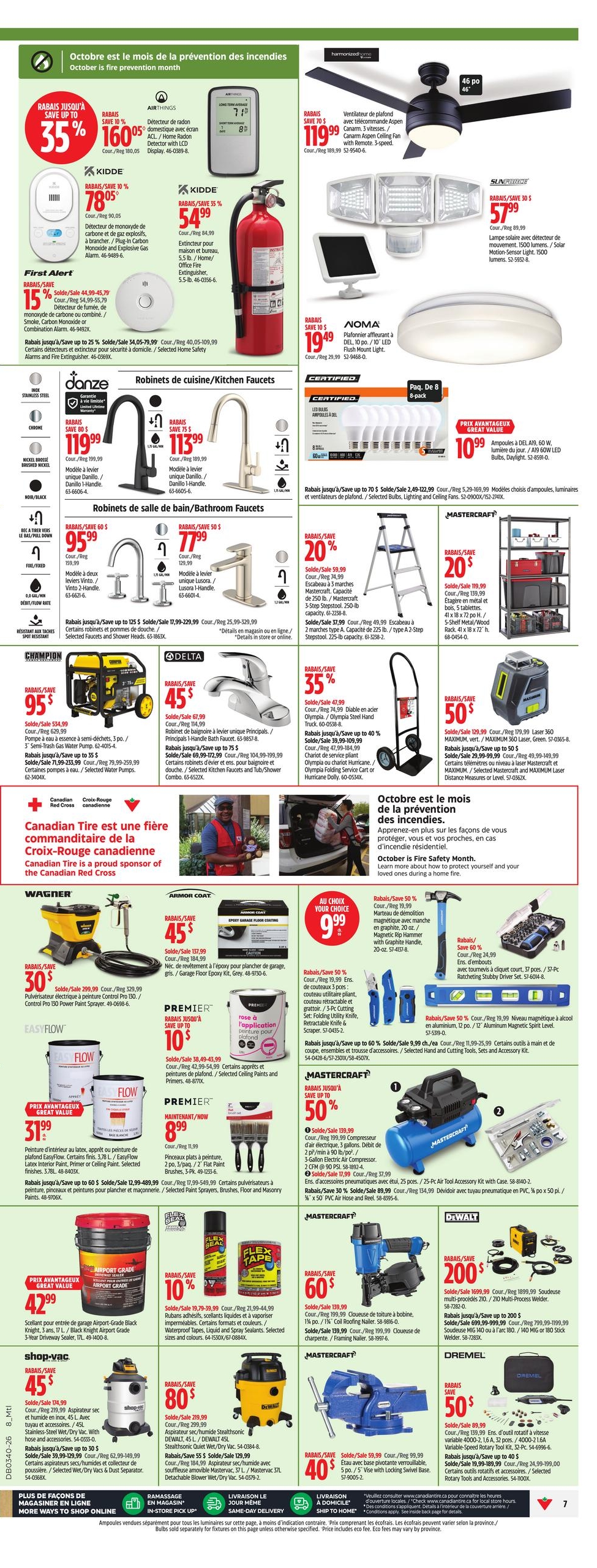 Circulaire Canadian Tire — page 7, du 1 au 7 octobre 2026