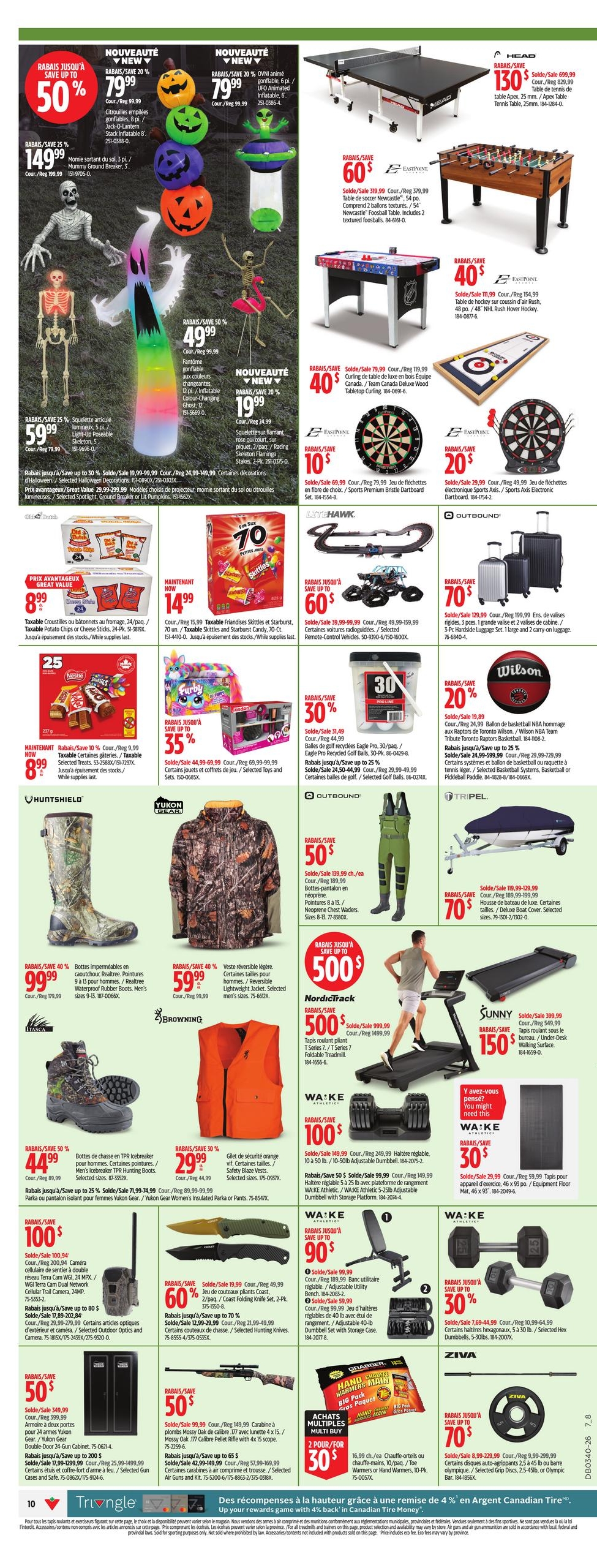 Circulaire Canadian Tire — page 10, du 1 au 7 octobre 2026