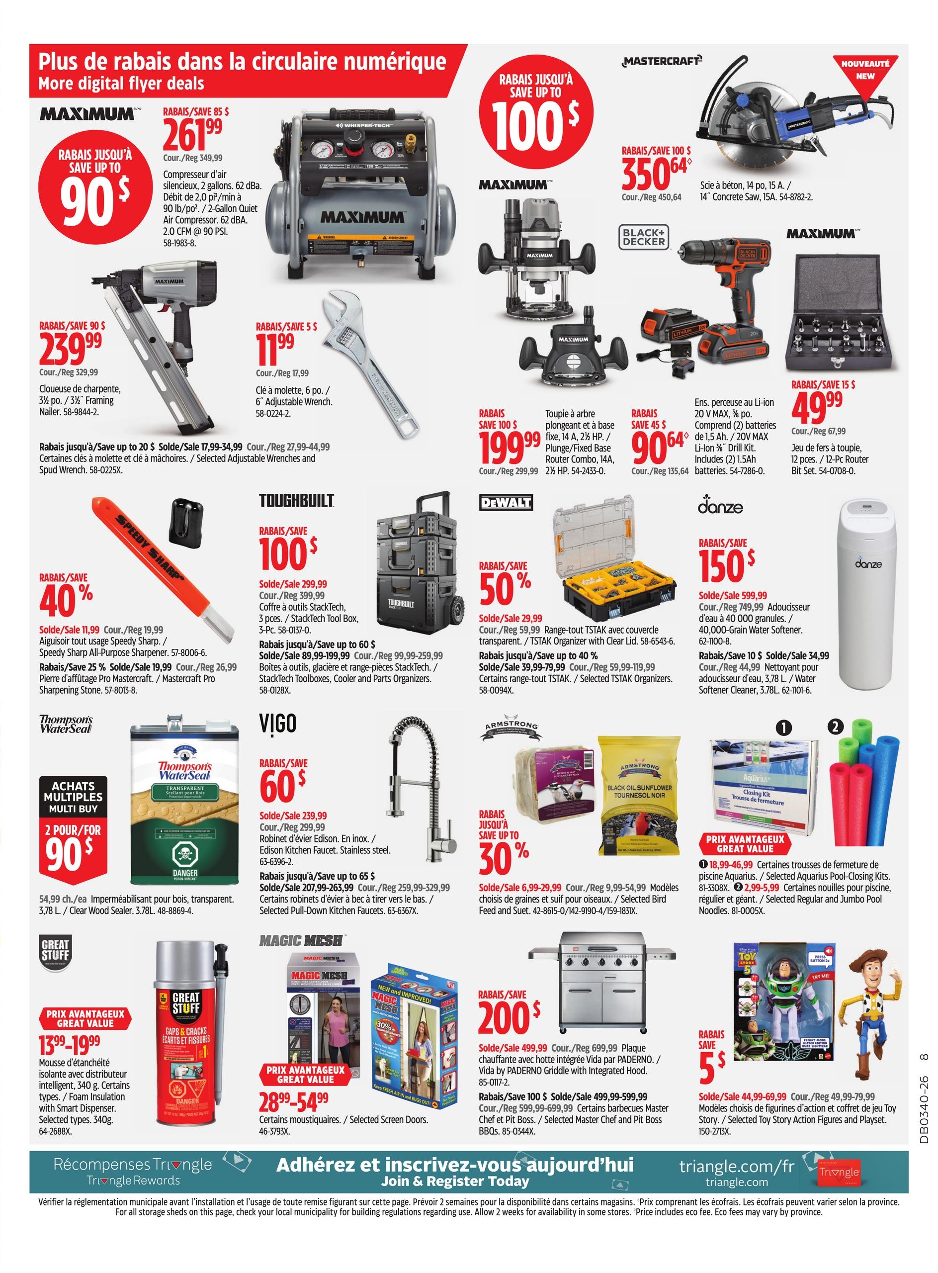 Circulaire Canadian Tire — page 23, du 1 au 7 octobre 2026