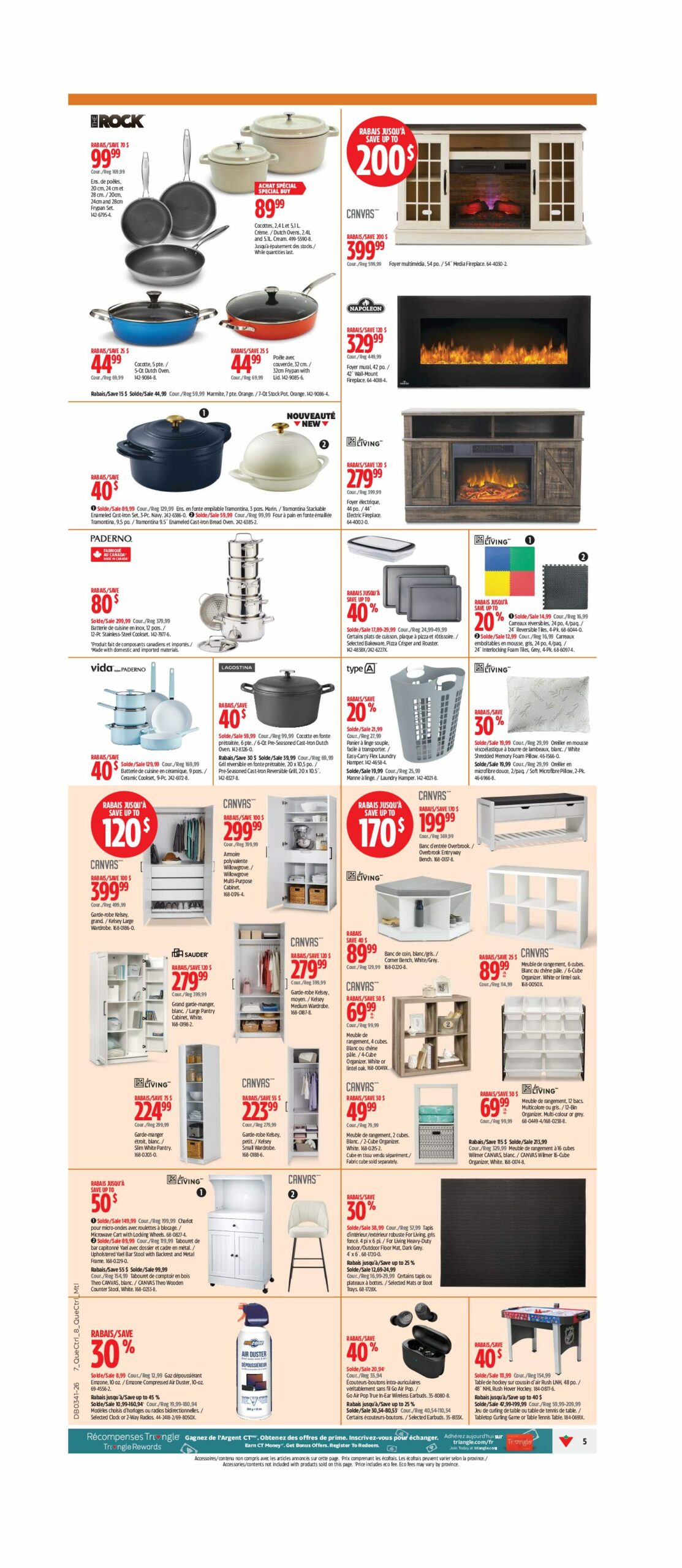Circulaire Canadian Tire — page 5, du 8 au 14 octobre 2026