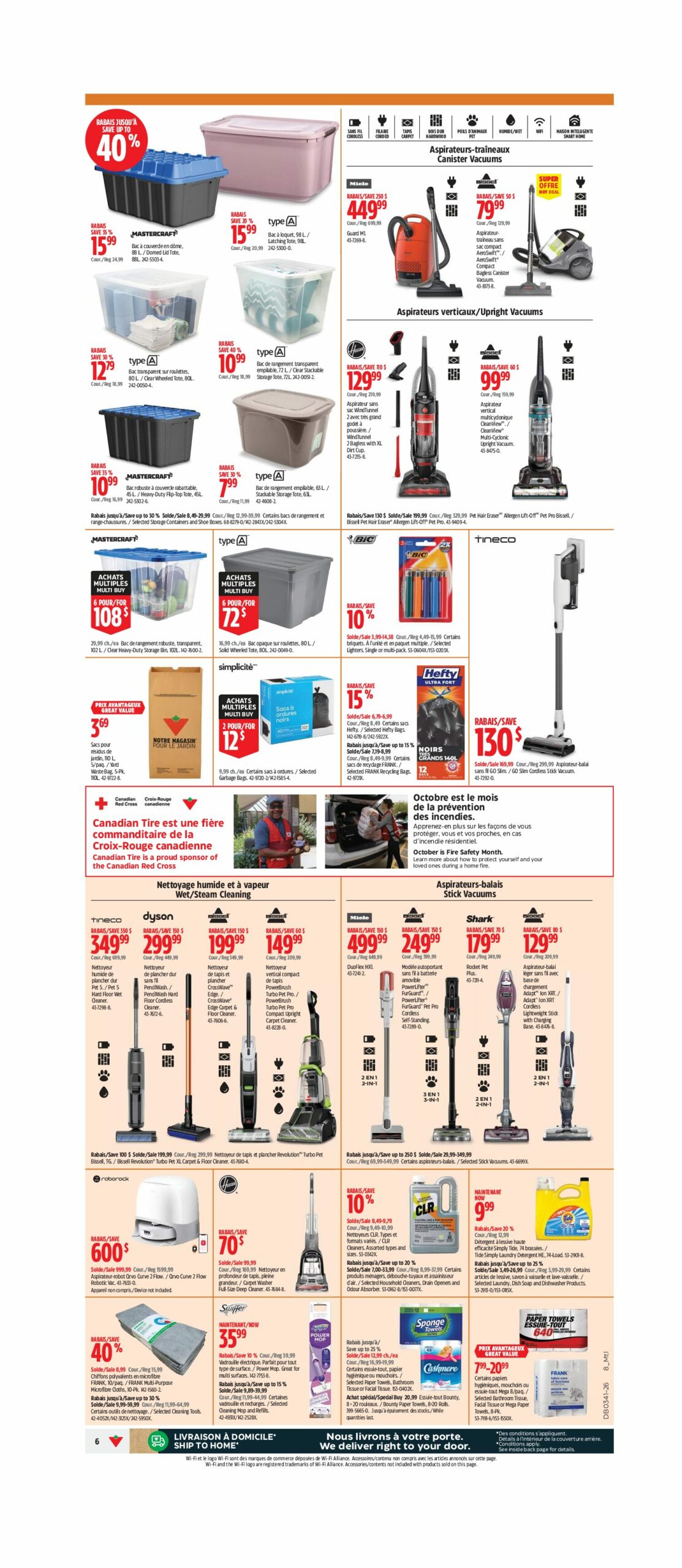 Circulaire Canadian Tire — page 6, du 8 au 14 octobre 2026