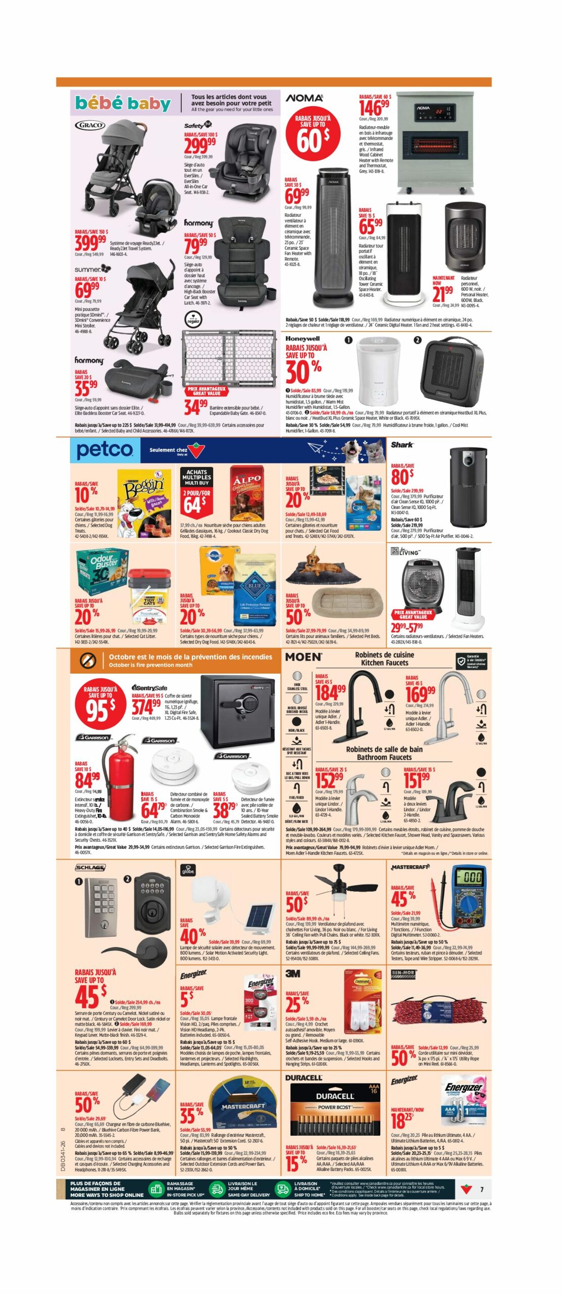 Circulaire Canadian Tire — page 7, du 8 au 14 octobre 2026