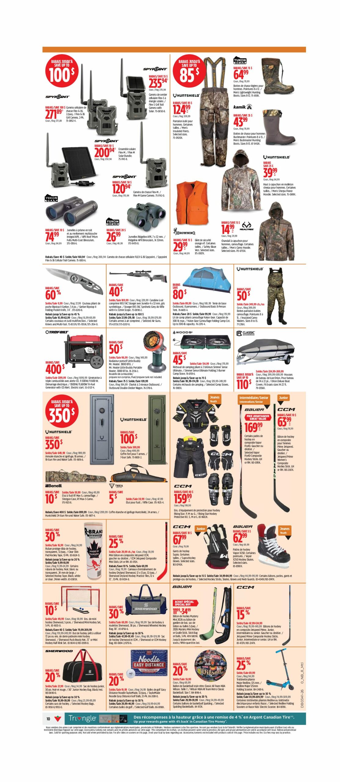 Circulaire Canadian Tire — page 10, du 8 au 14 octobre 2026