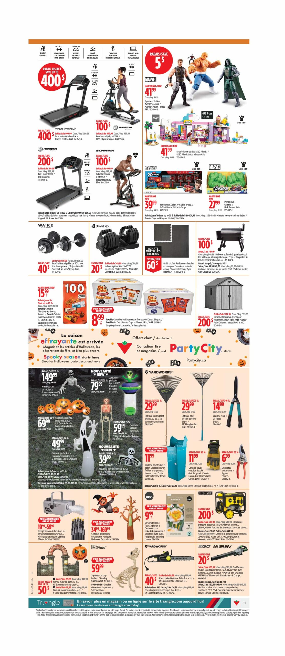 Circulaire Canadian Tire — page 11, du 8 au 14 octobre 2026
