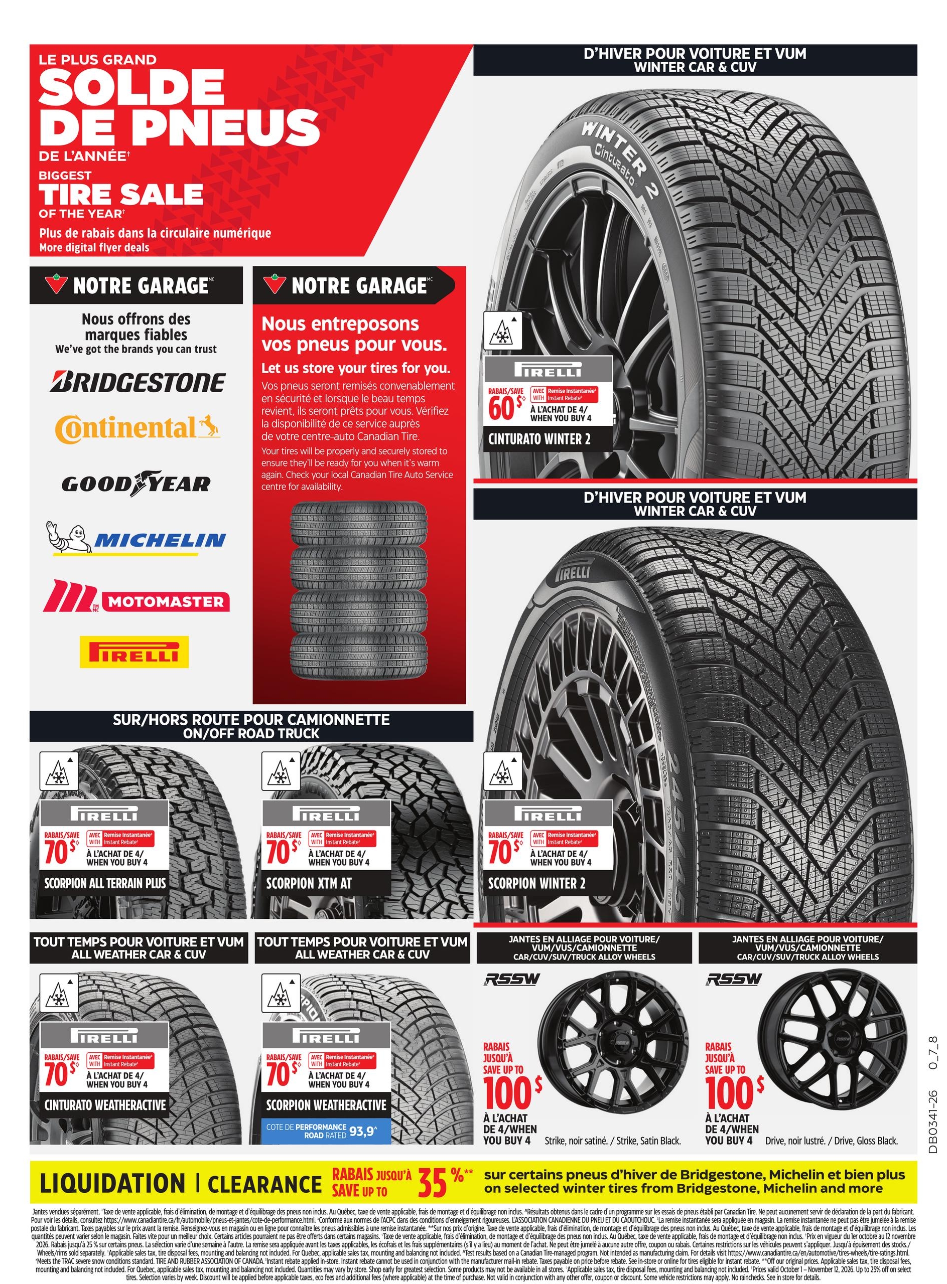 Circulaire Canadian Tire — page 15, du 8 au 14 octobre 2026